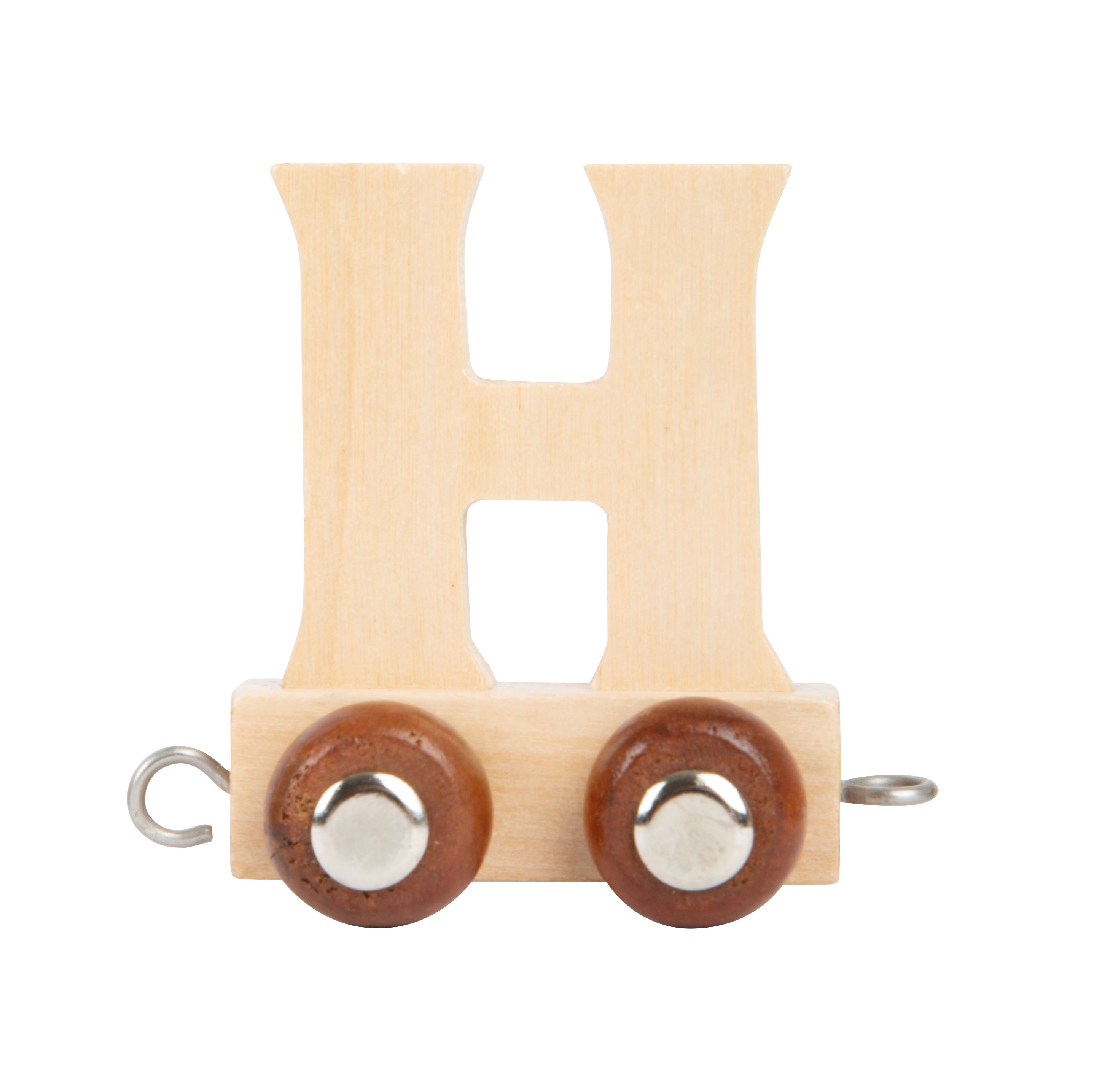 Buchstabenzug Holz H für Kinder