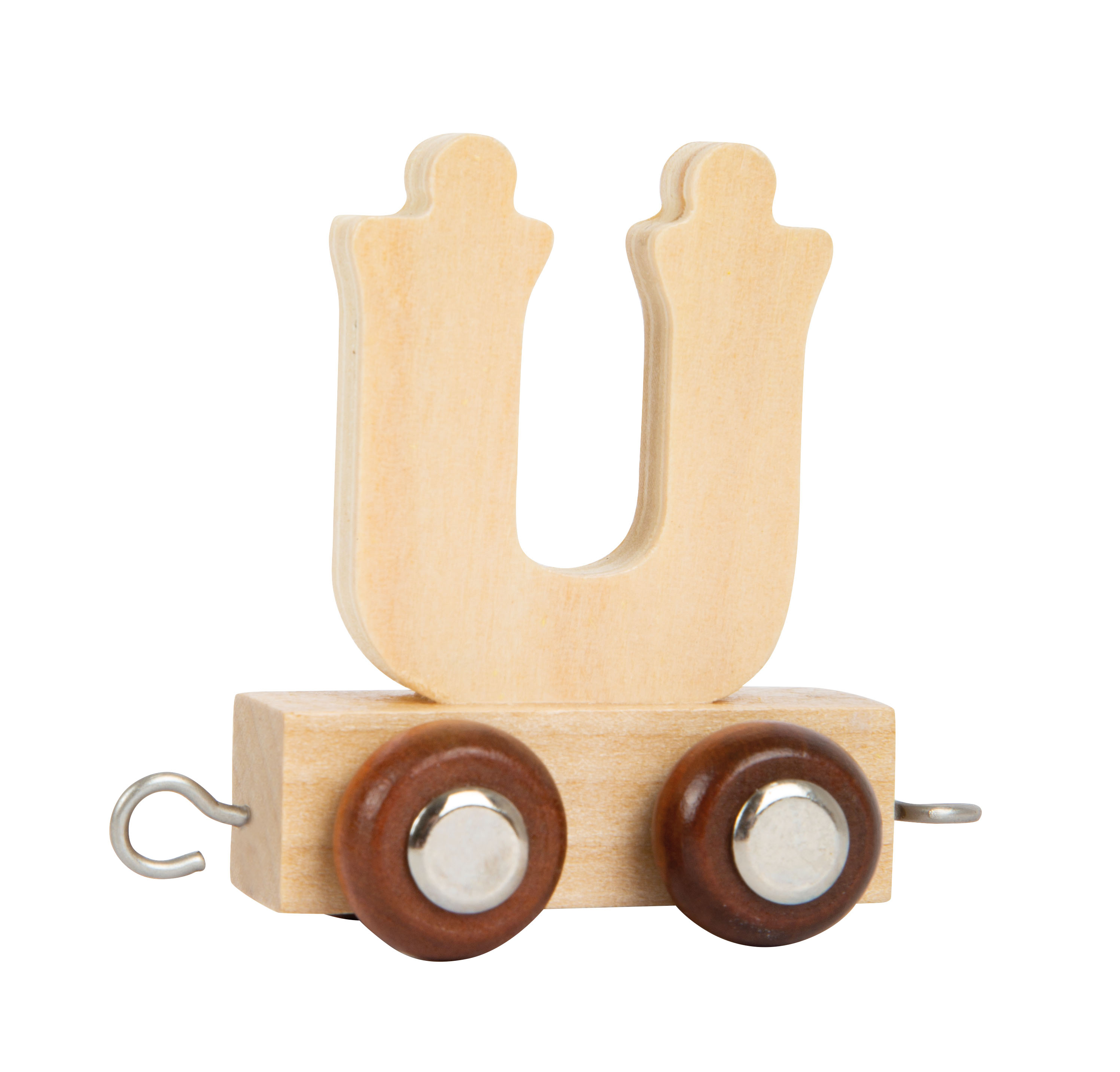Buchstabenzug Holz Ü für Kinder