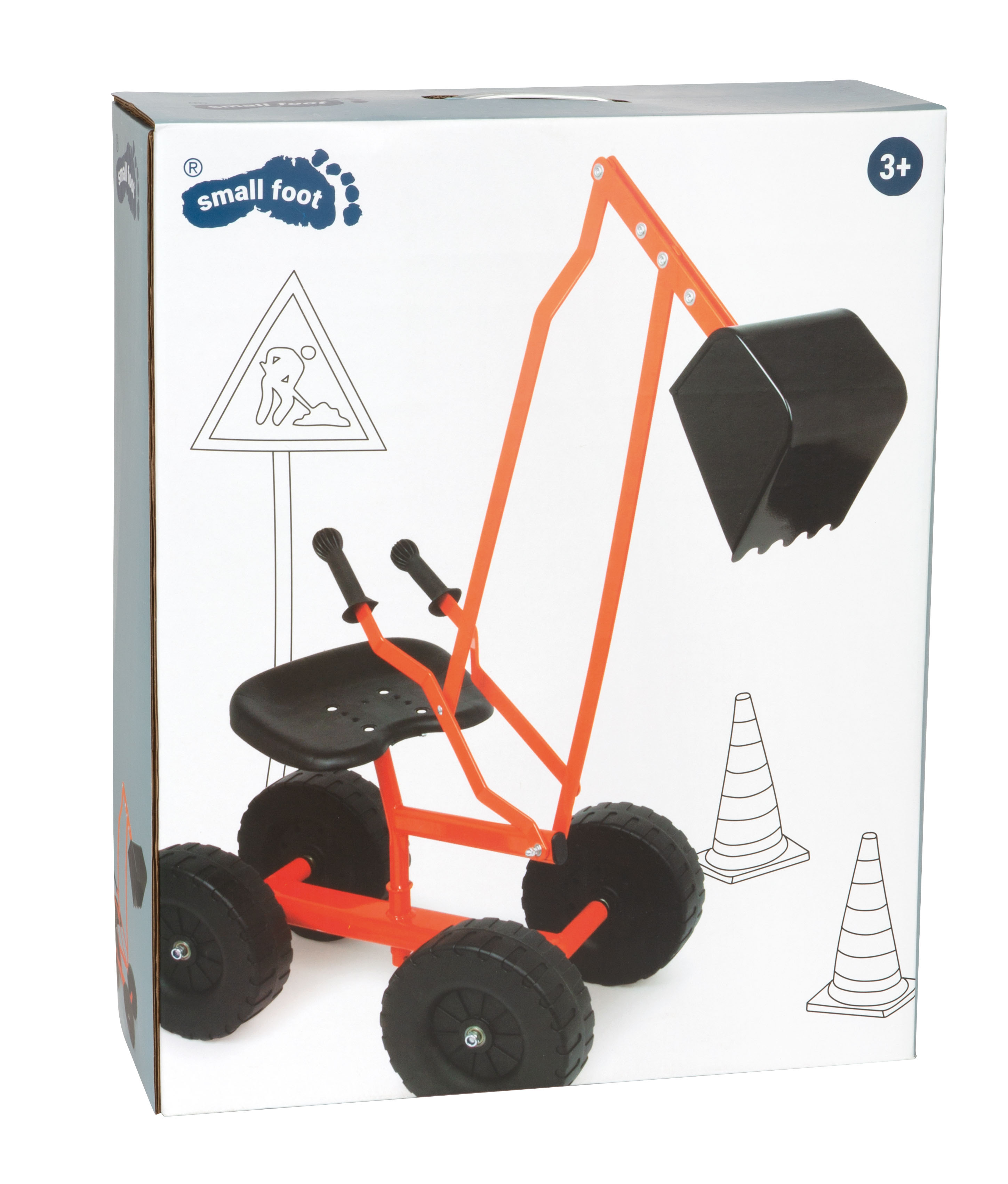 Bagger mit Rädern für Kinder