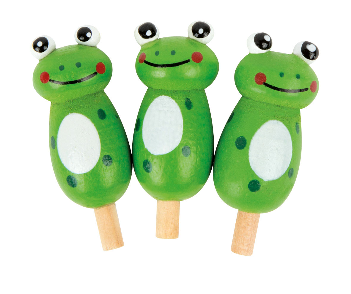Solitär Frosch für Kinder