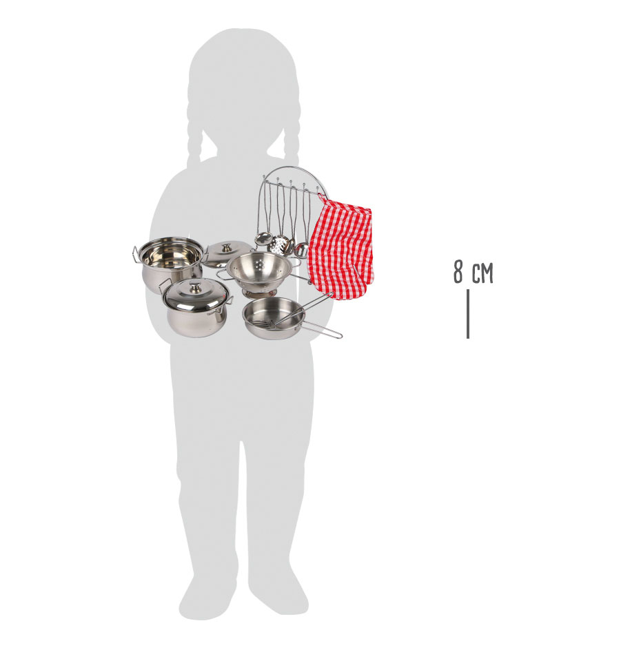 Kochgeschirr-Set Kinderküche für Kinder