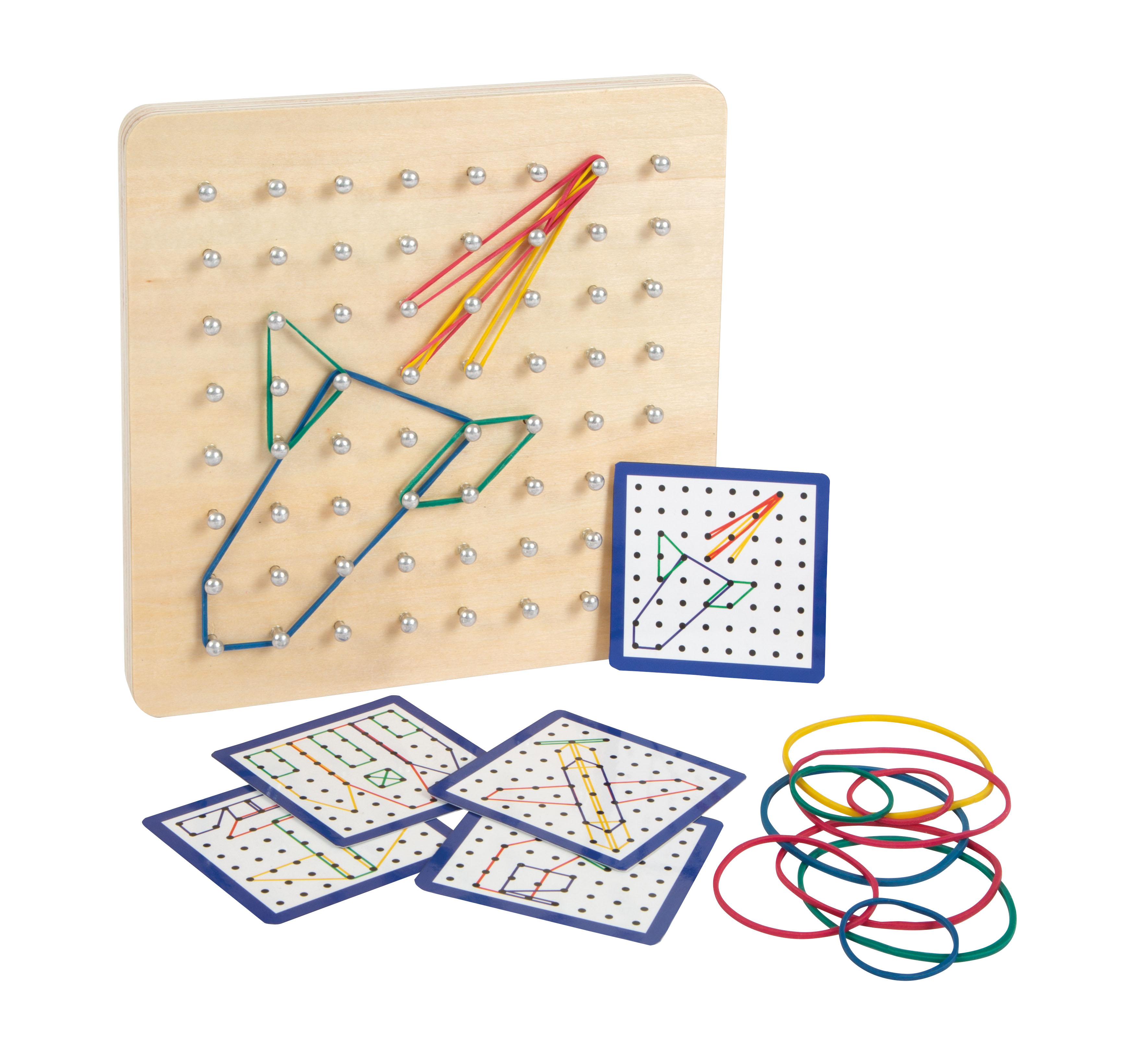 Geoboard aus Holz