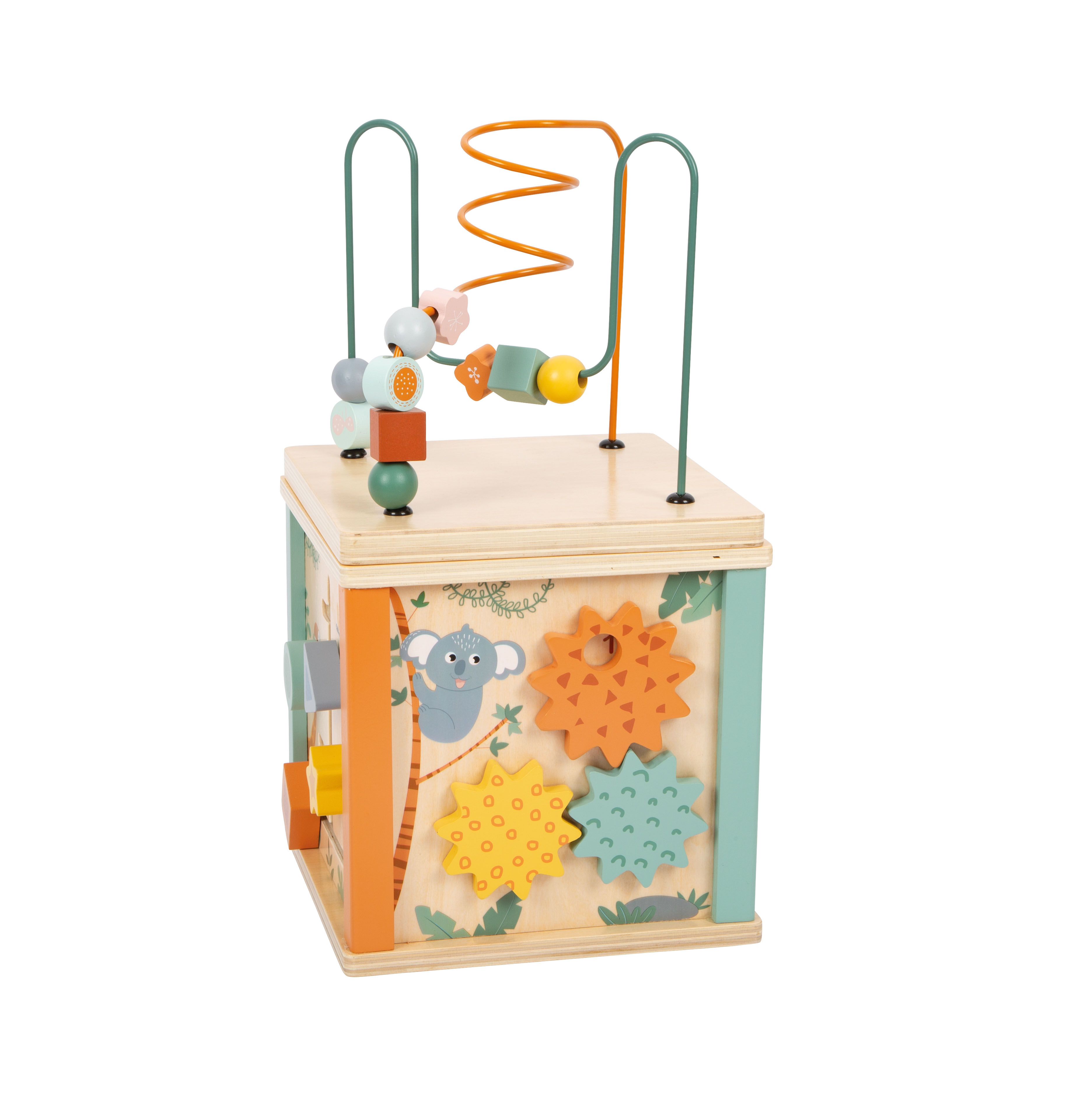 Motorikwürfel „Safari“ für Kinder