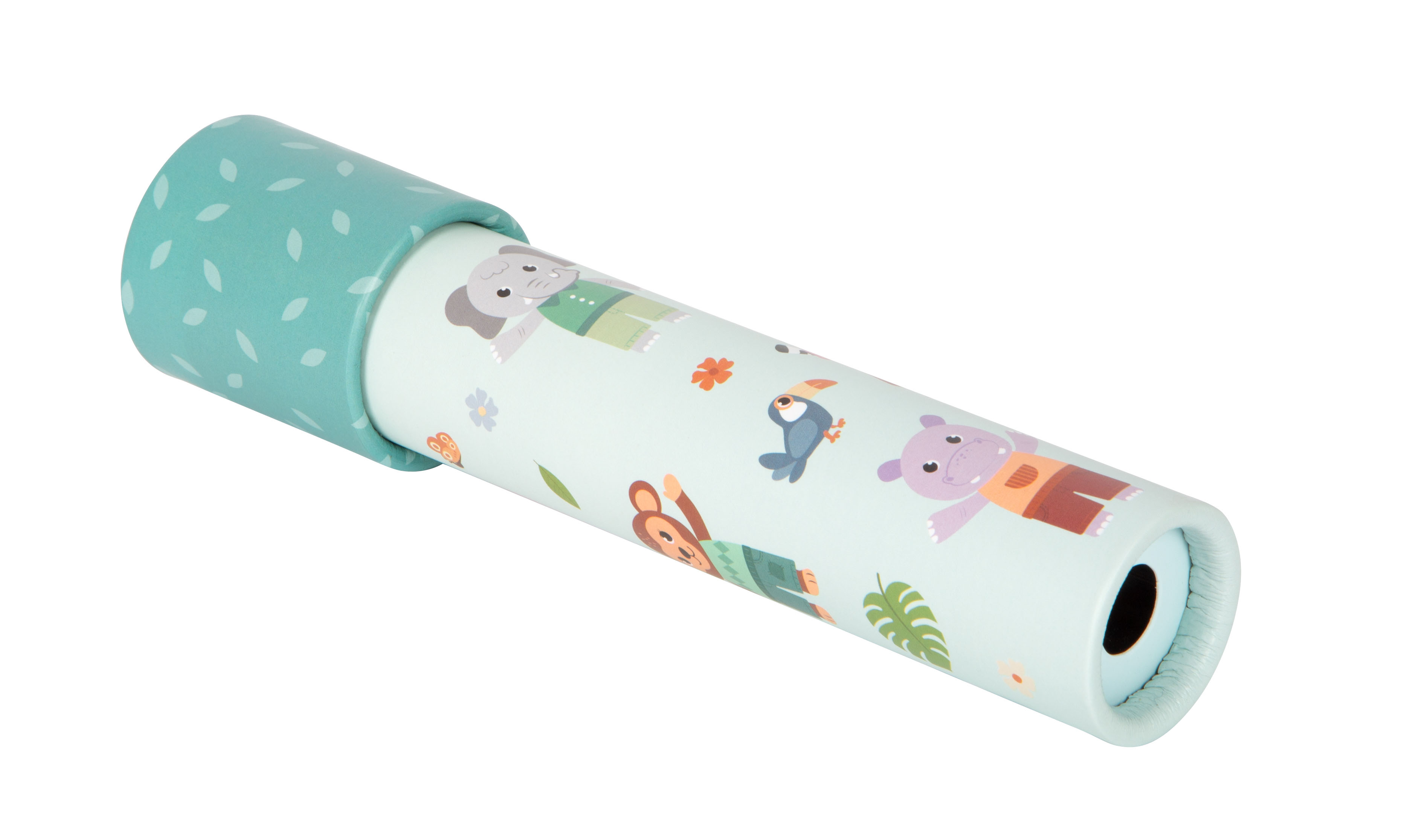 Kaleidoskop Guckloch Elefant und Nilpferd