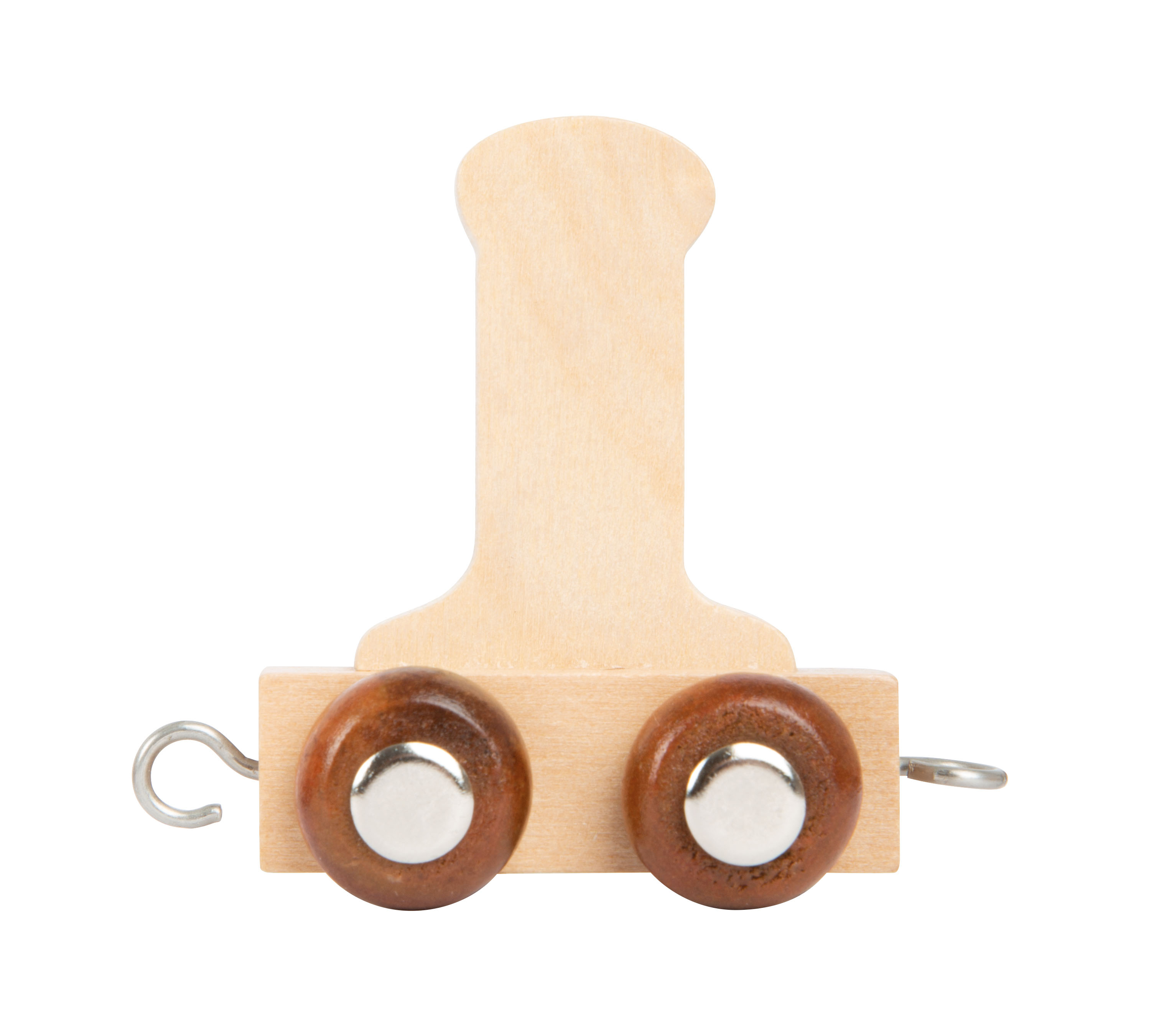 Buchstabenzug Holz I für Kinder
