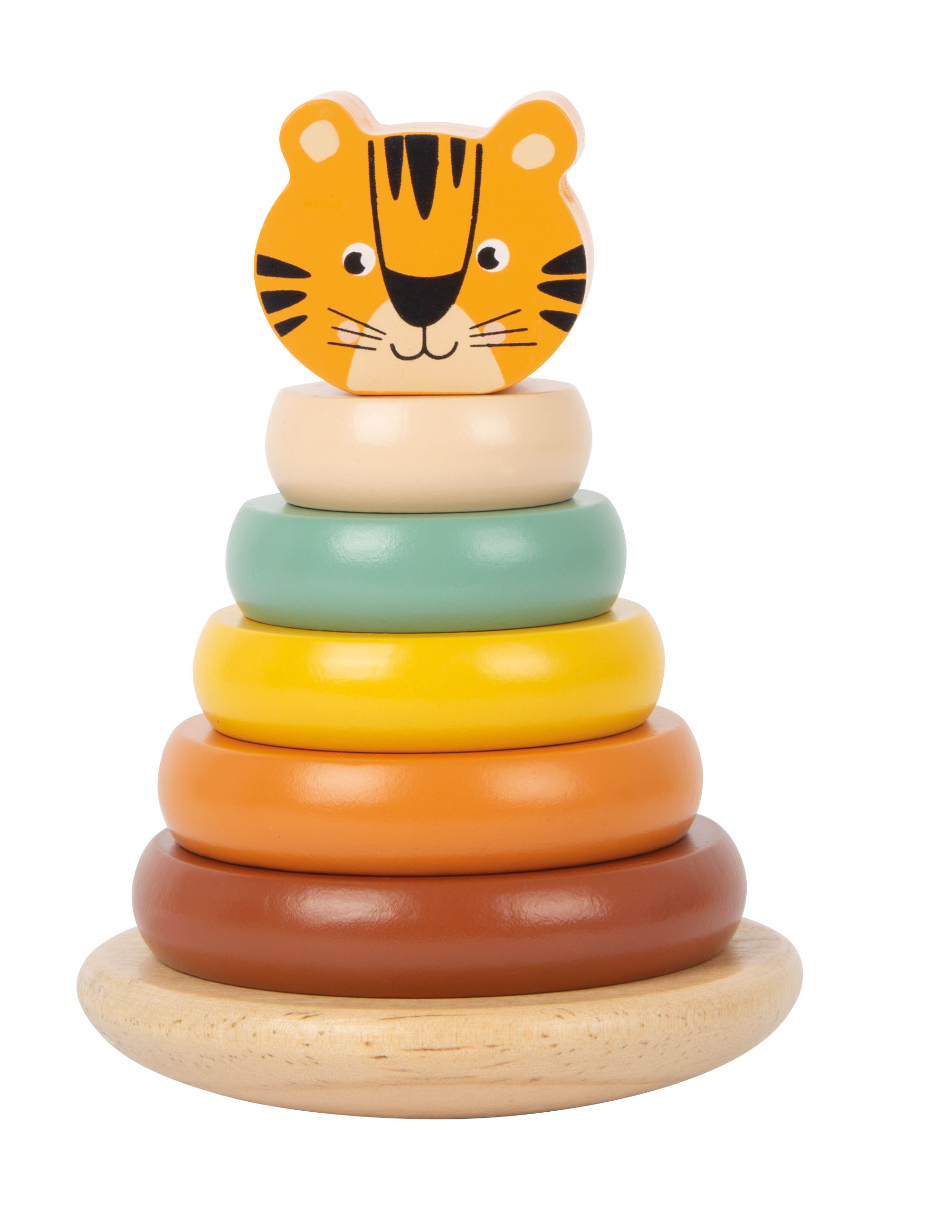 Stapelturm im Safari-Look