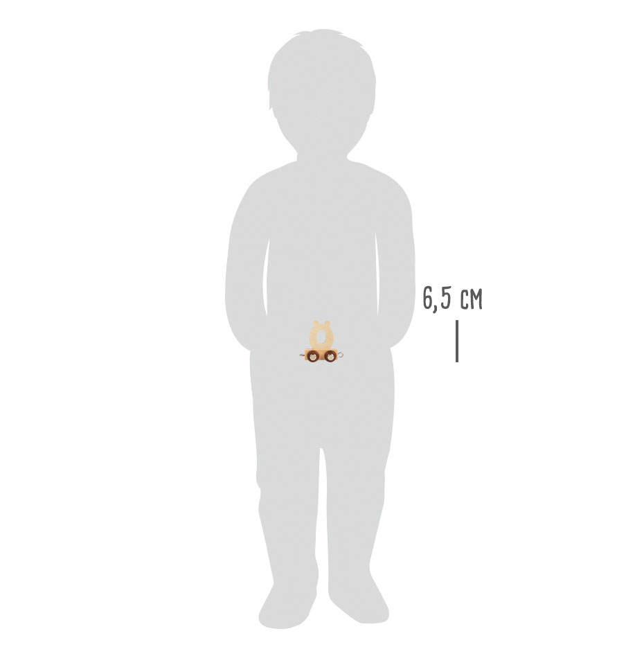 Buchstabenzug Holz Ö für Kinder