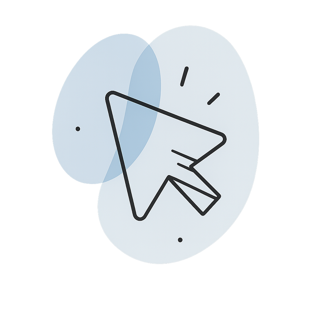 Klicken Symbol