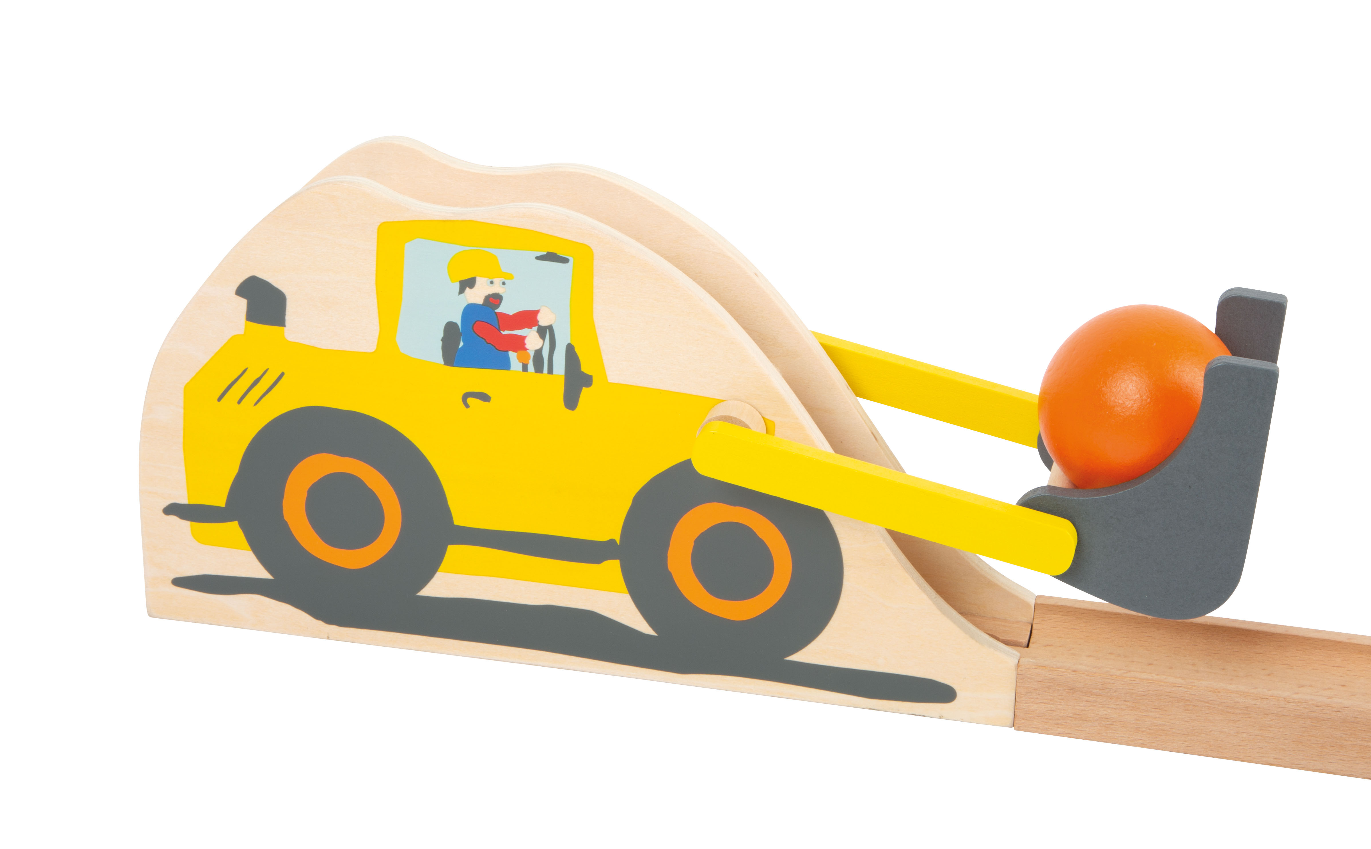 Kugelbahn Junior Baustelle für Kinder