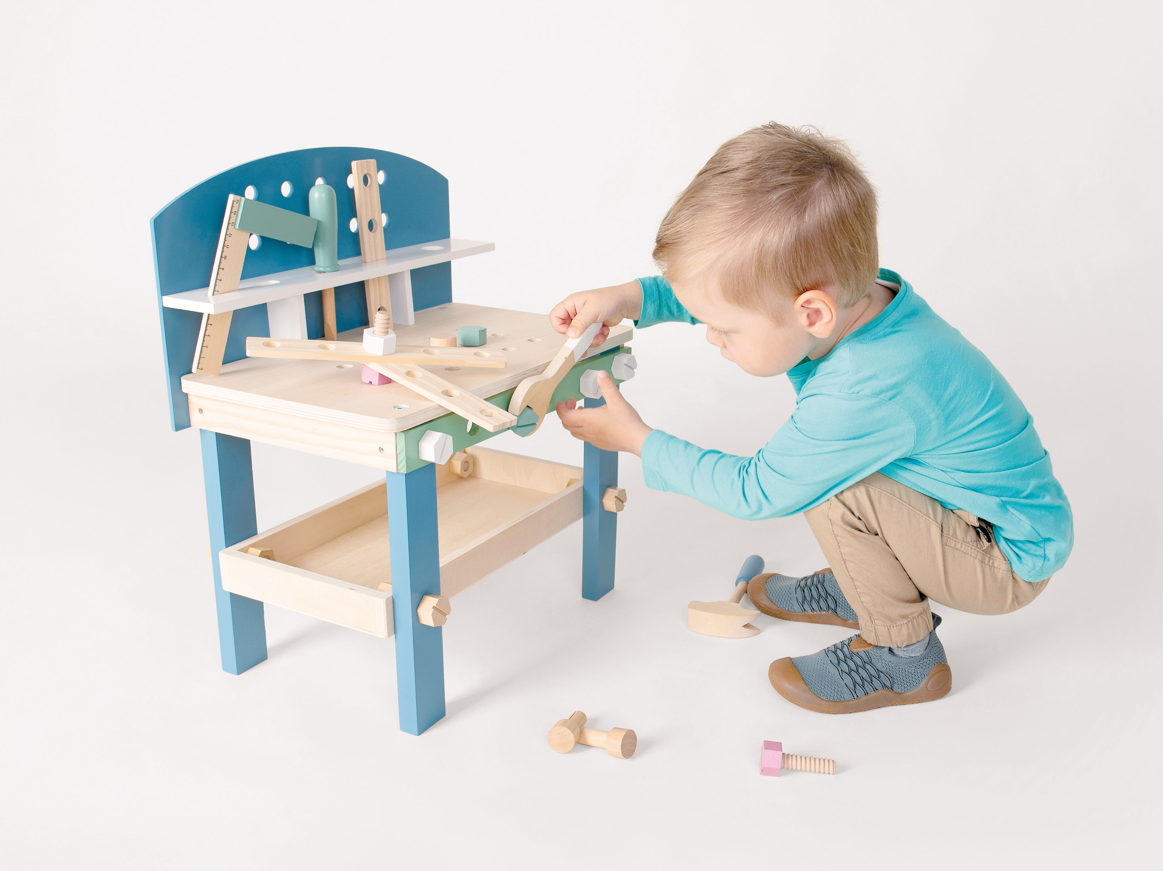 Werkbank kompakt „Nordic“ für Kinder