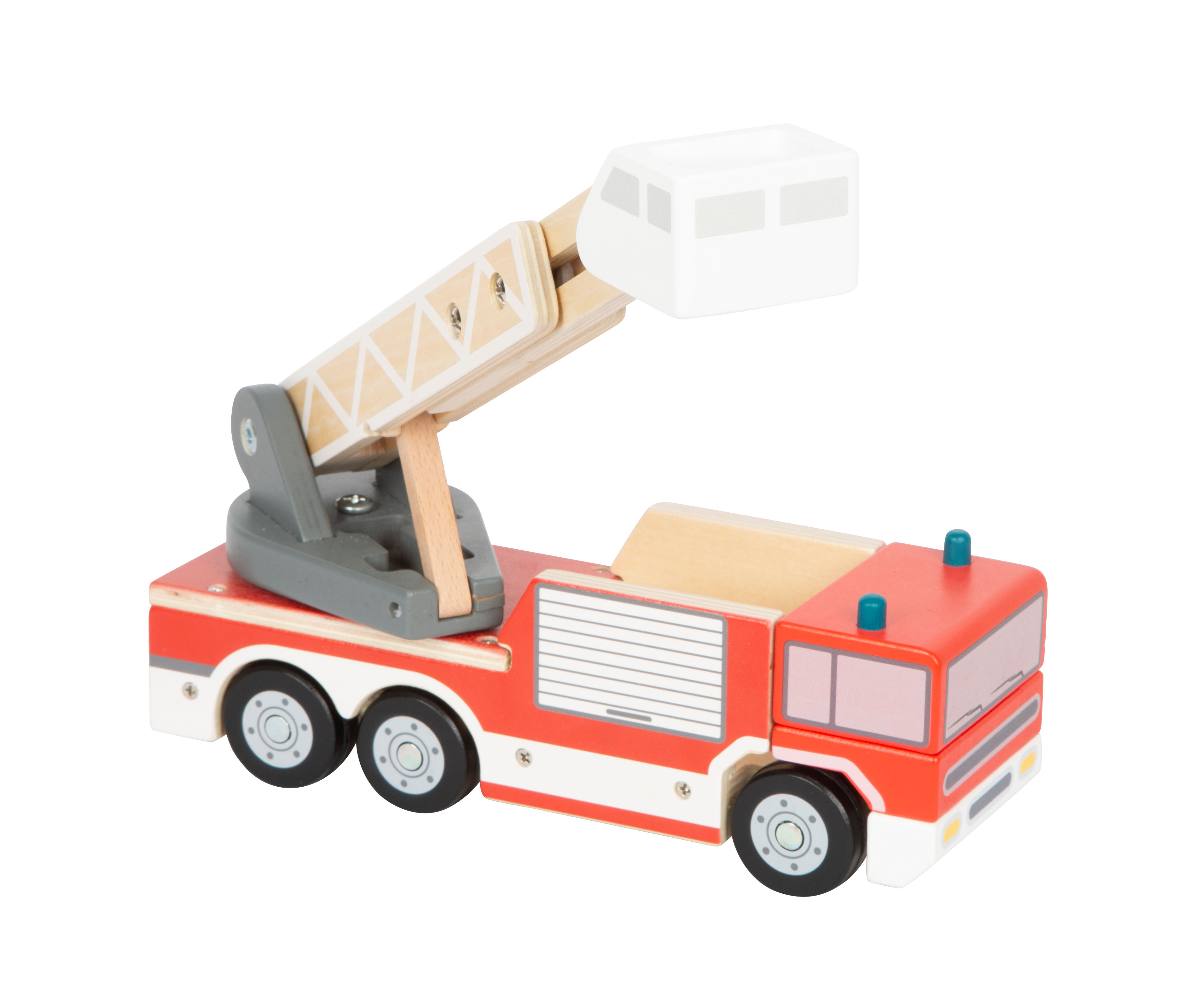 Feuerwehr mit Drehleiter für Kinder