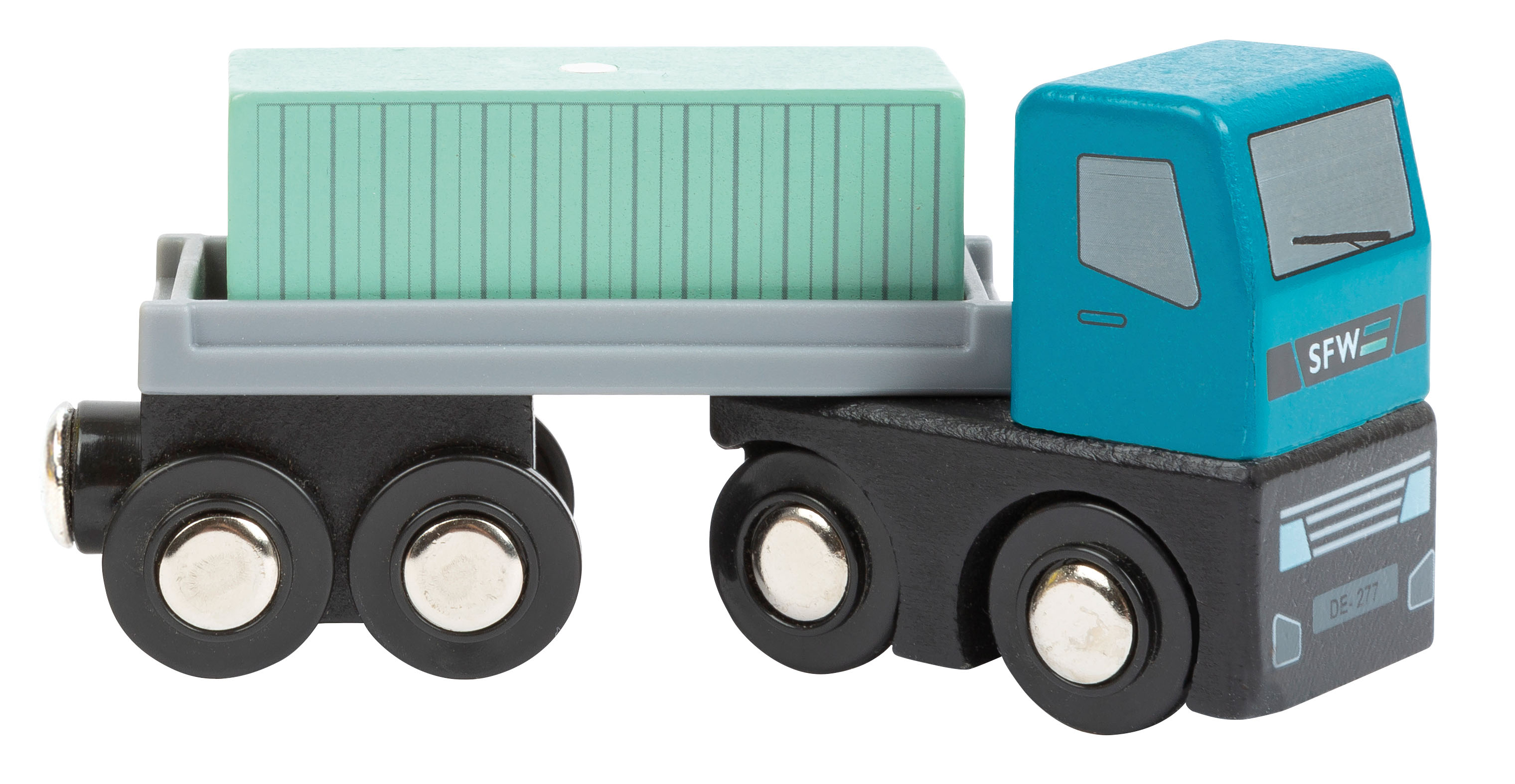 Güterbahnhof mit Zubehör für Kinder