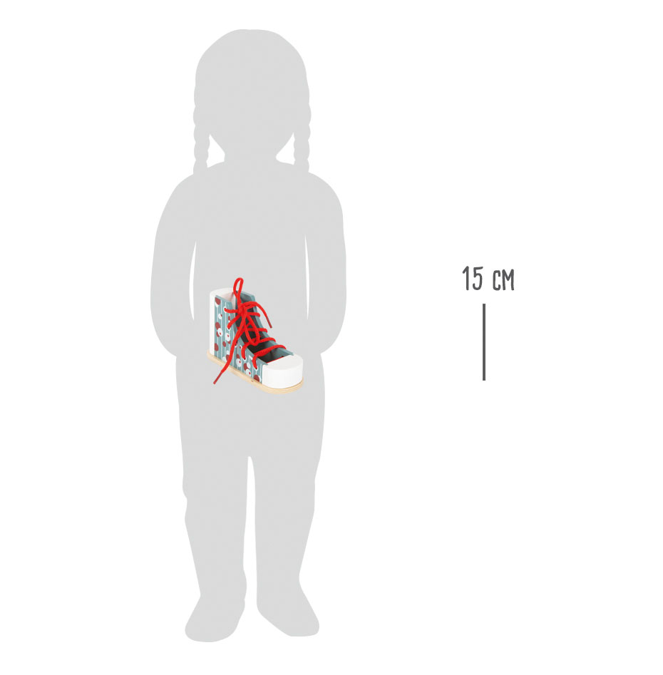 Fädelschuh für Kinder