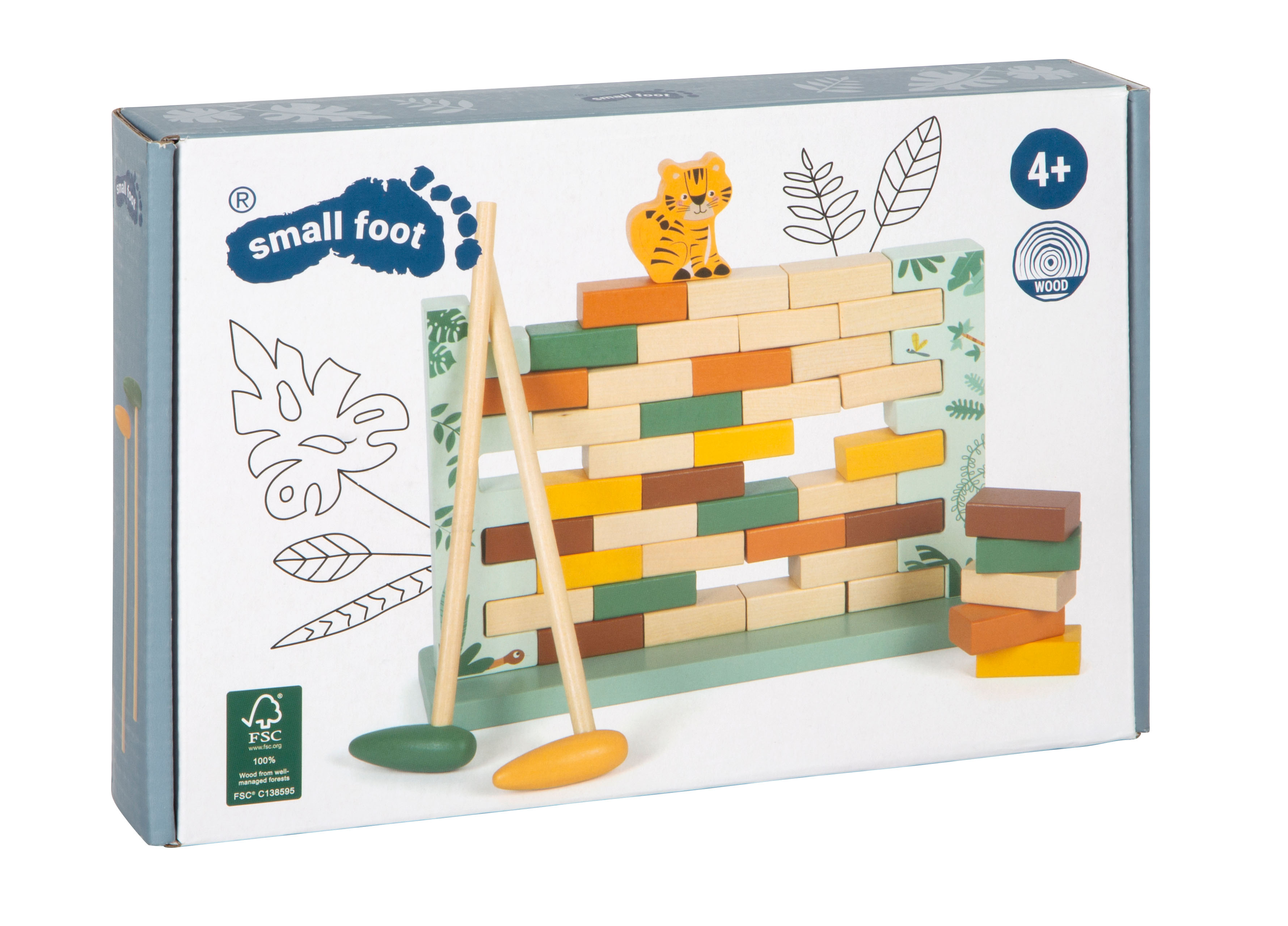 Verpackung Spiel Wackelmauer "Safari"