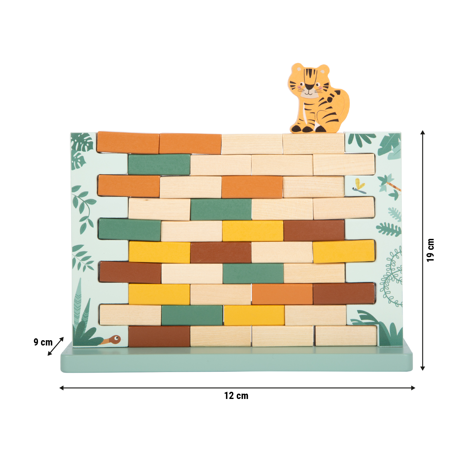 Wackelmauer Safari Größen-Skizze