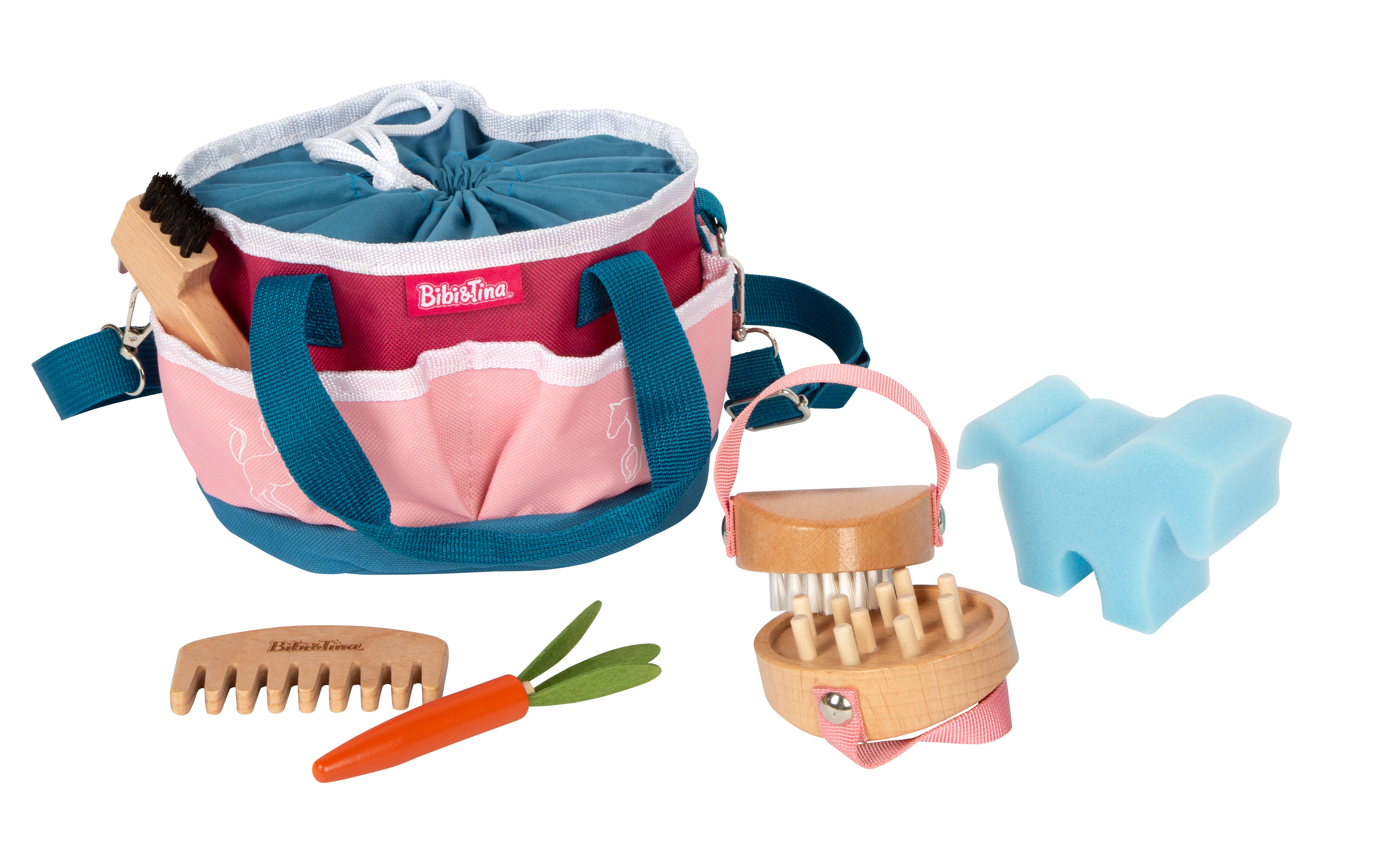 Bibi & Tina Pferdepflegeset mit Tasche im Rollenspiel