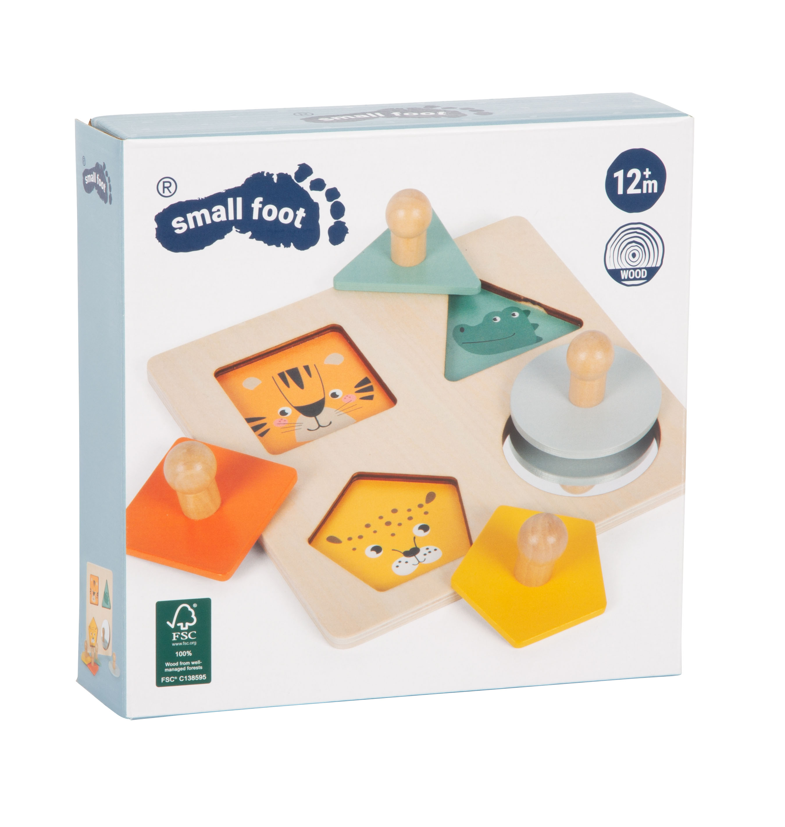 Montessori-Setzpuzzle Verpackung