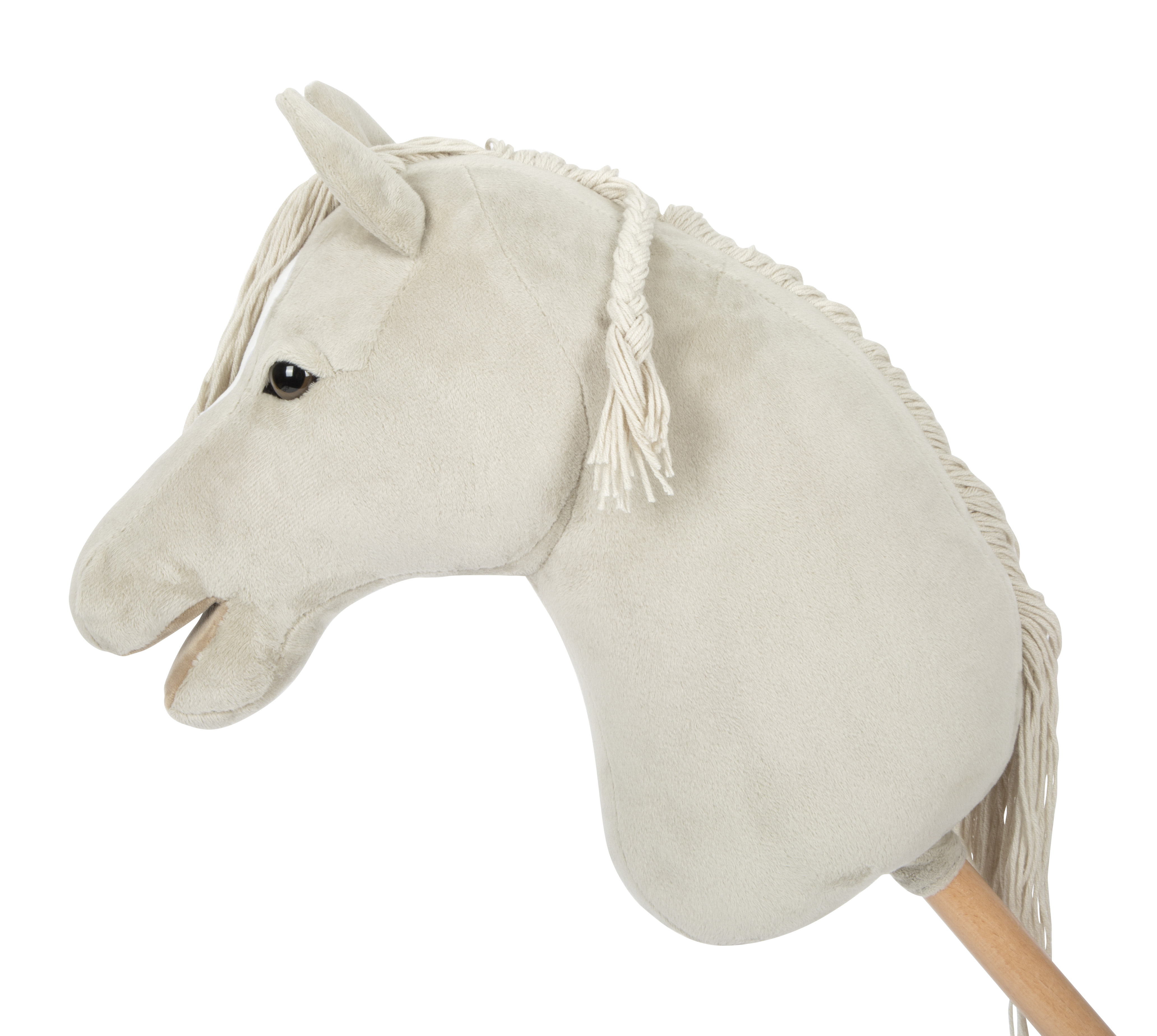 Hobby Horse grau Luna mit frisierbarer und flechtbarer Mähne