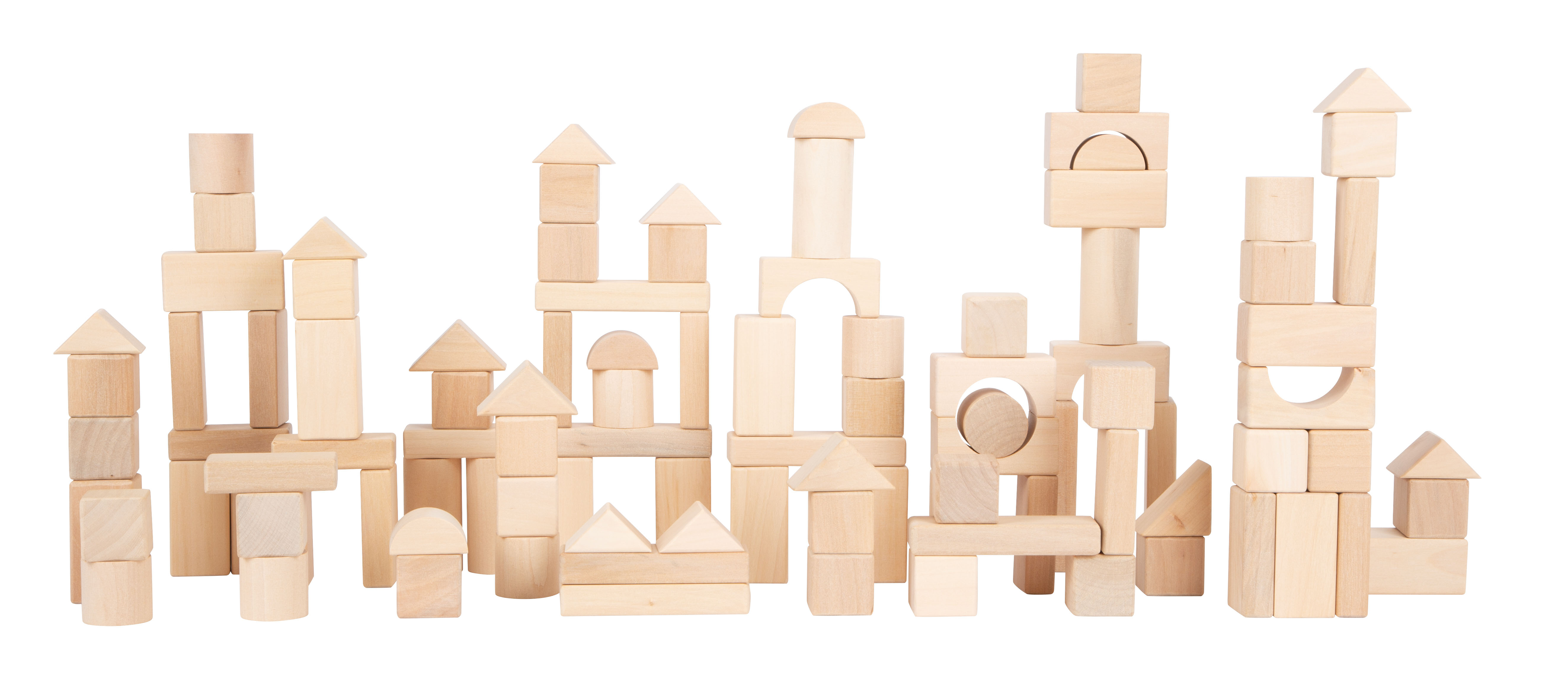 Bauklötze aus Holz