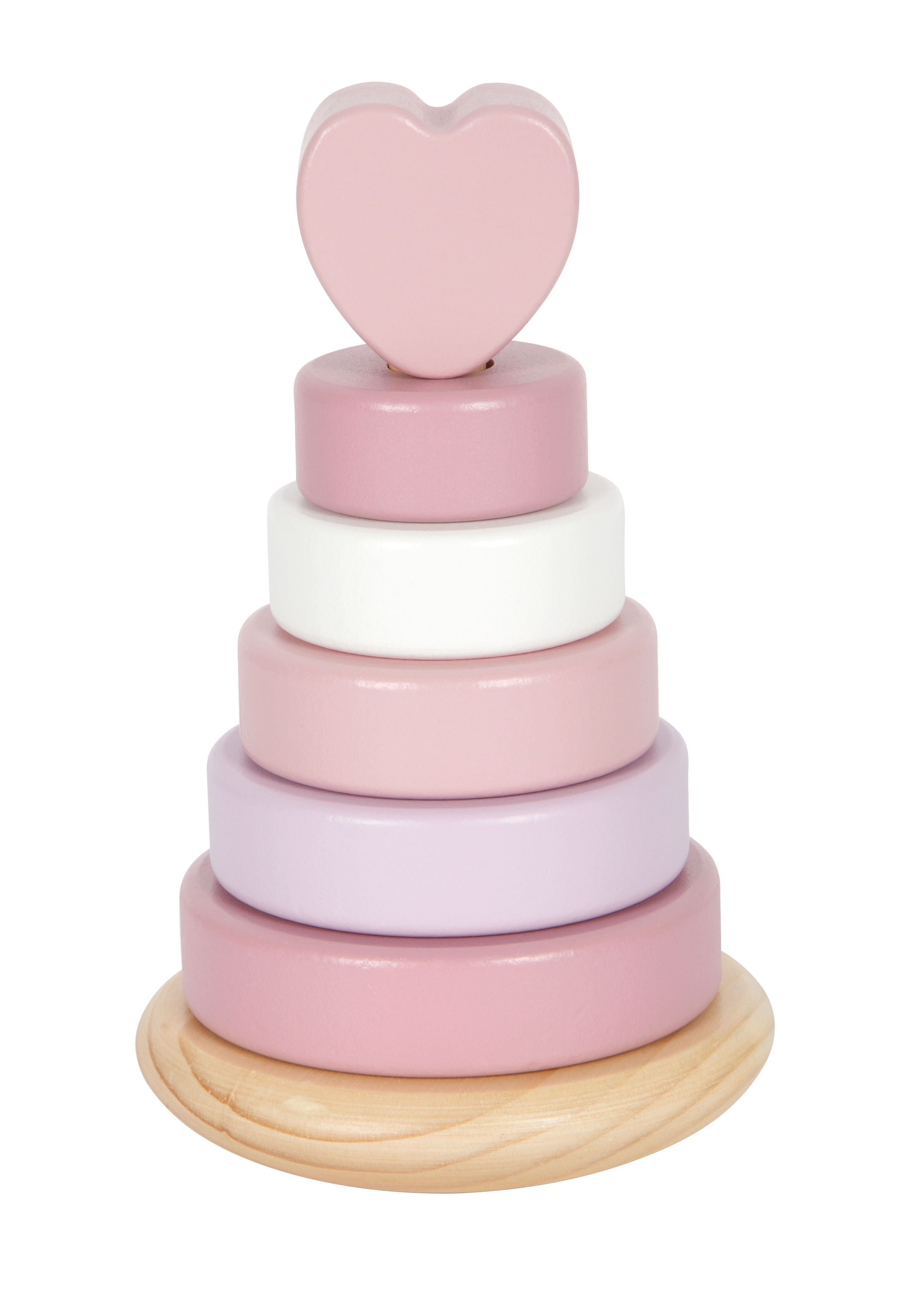 Stapelturm mit abgerundetem Boden