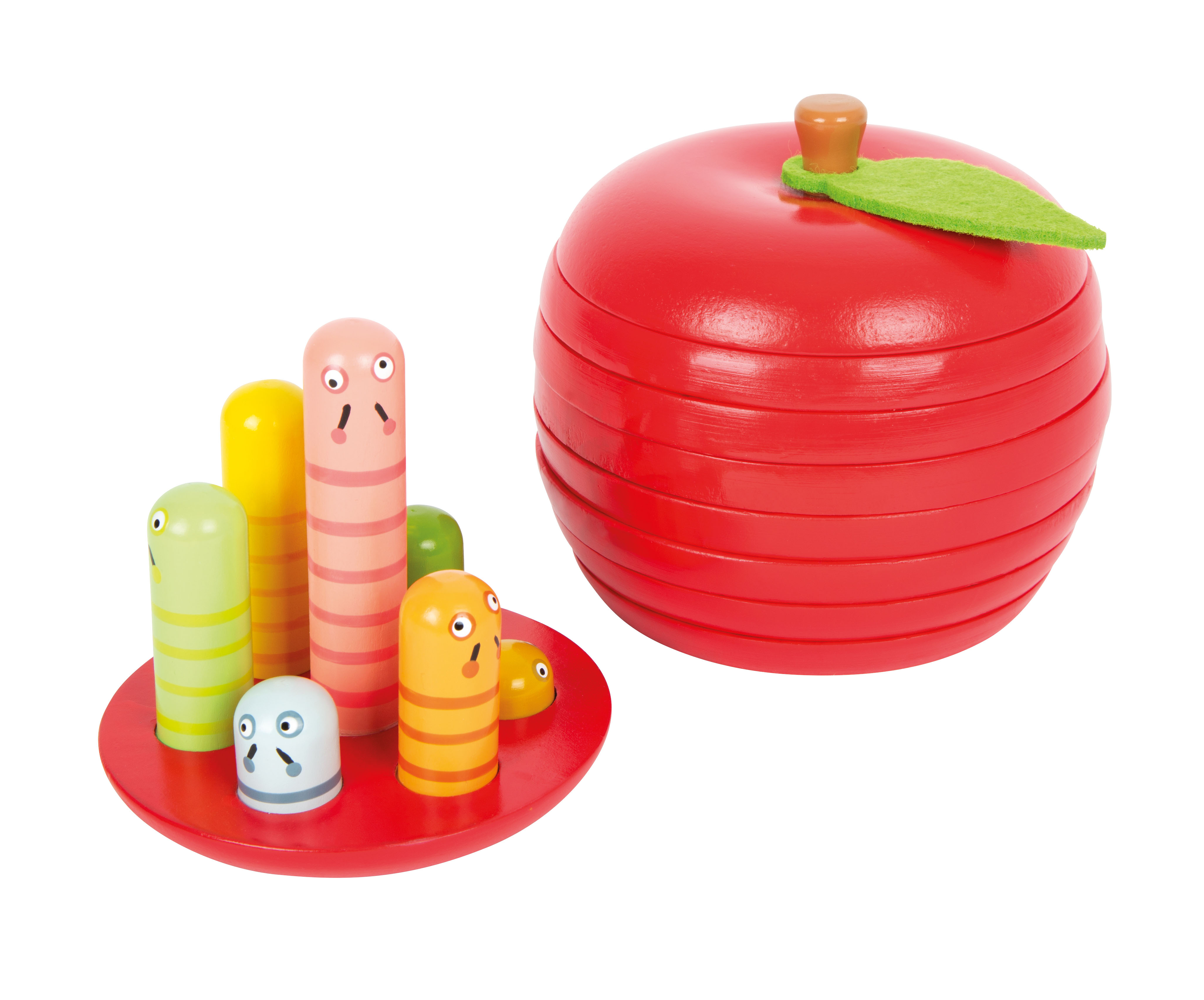 Lernspiel Logisteck Apfel für Kinder