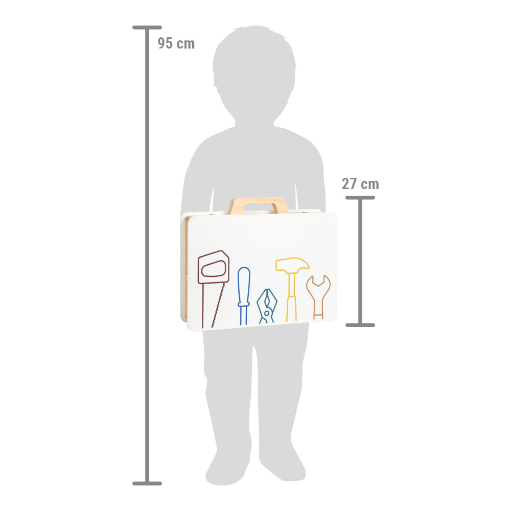 Windmühle-Bausatz aus Lochleisten