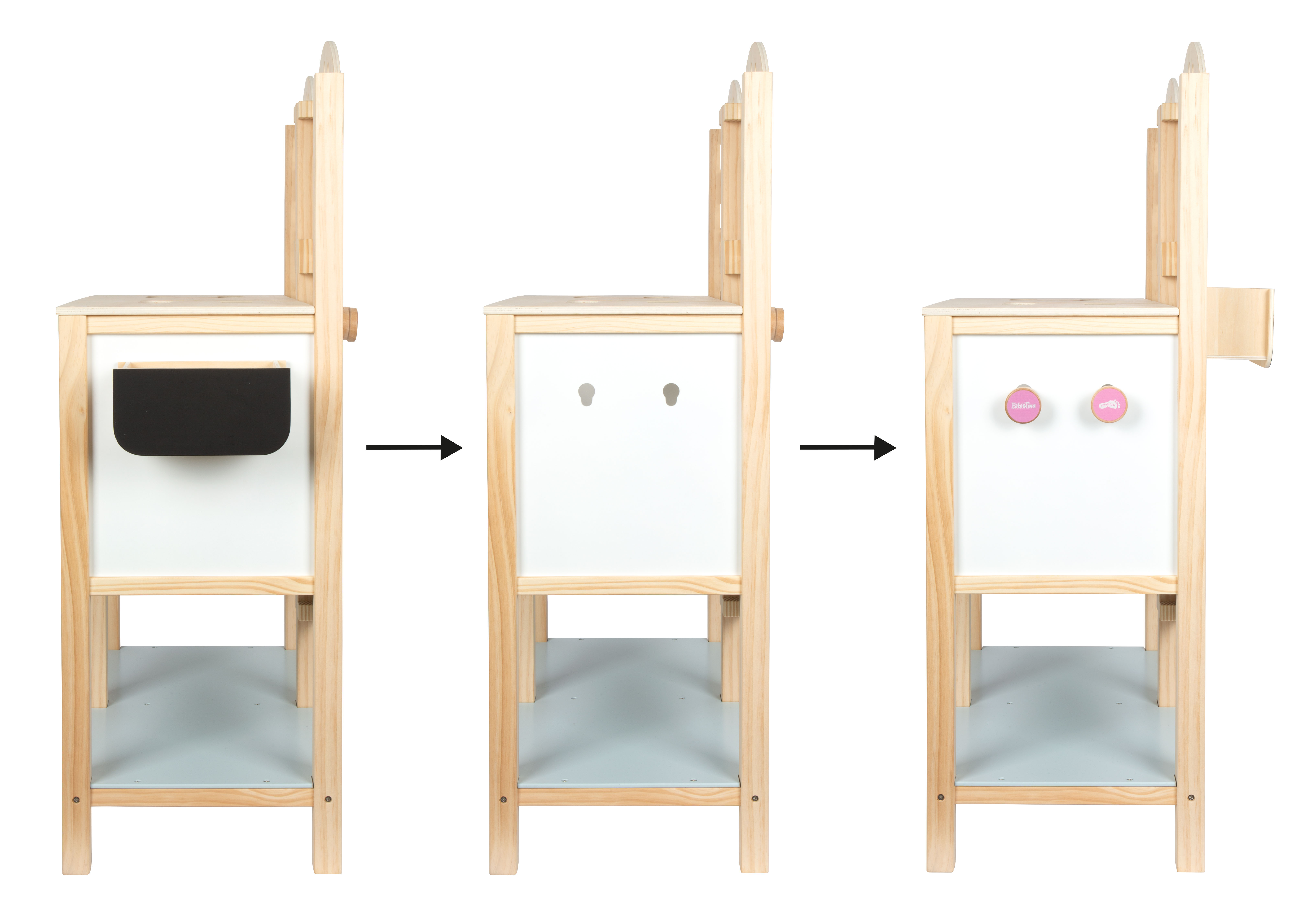 Bibi & Tina Hobby Horse Pferdestall mit sichtbarem Stecksystem