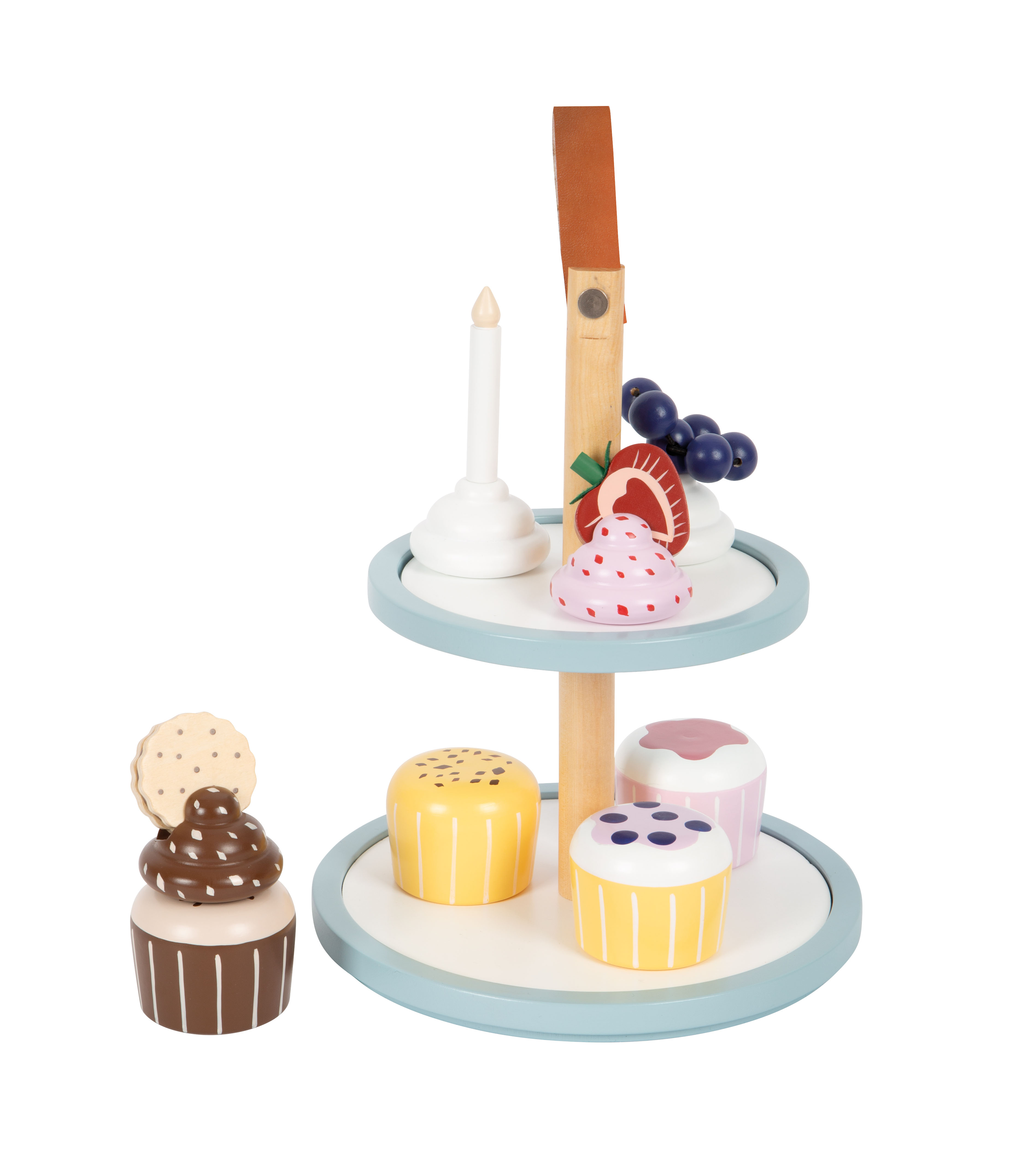 Etagere mit Cupcakes für Kinderküche