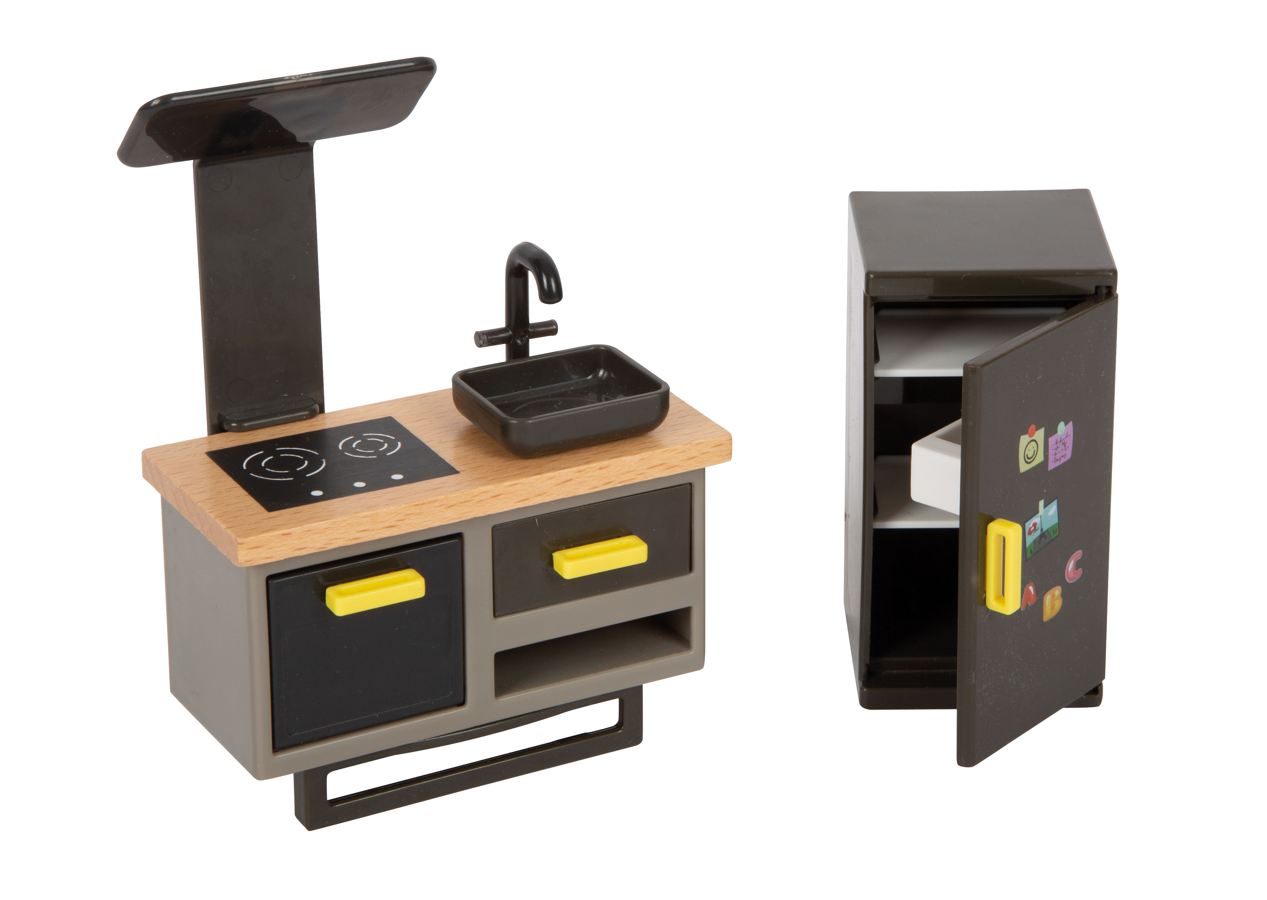 Puppenhaus mit Dachterrasse für Kinder