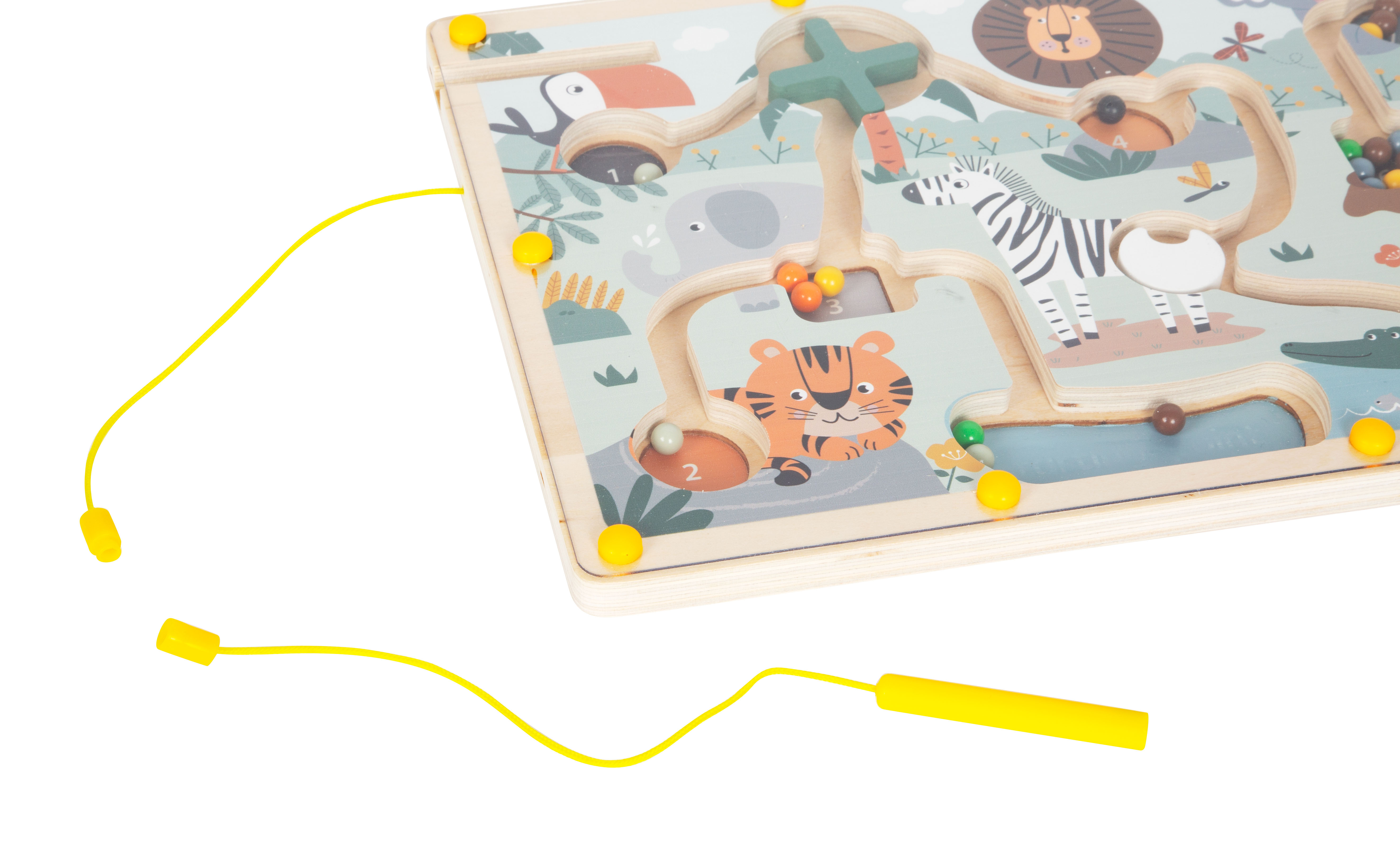 Magnetisches Labyrinth Safari Schnur Sicherheit Schutz