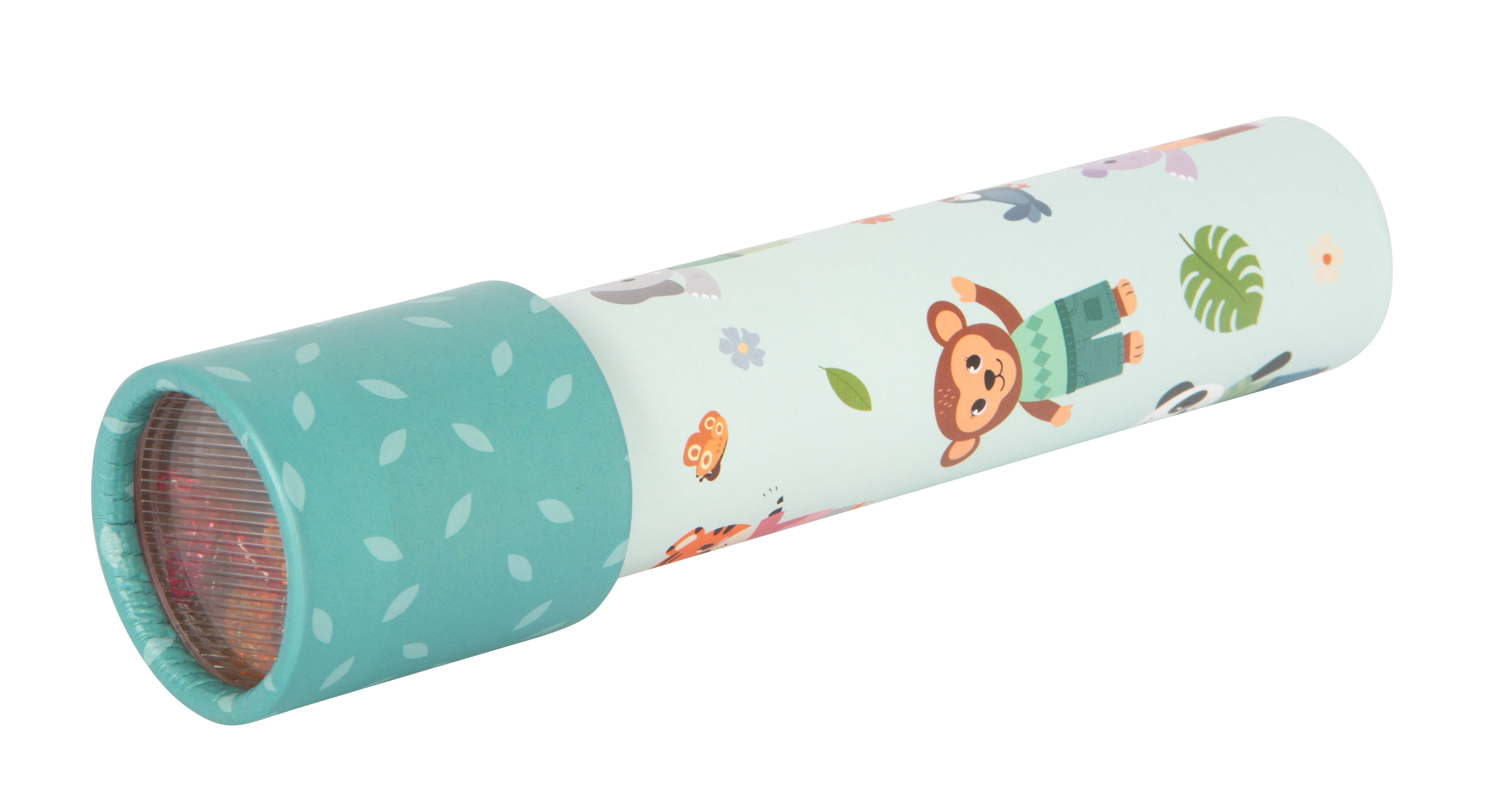 Kaleidoskop für Kinder mit niedlichen Tiermotiven