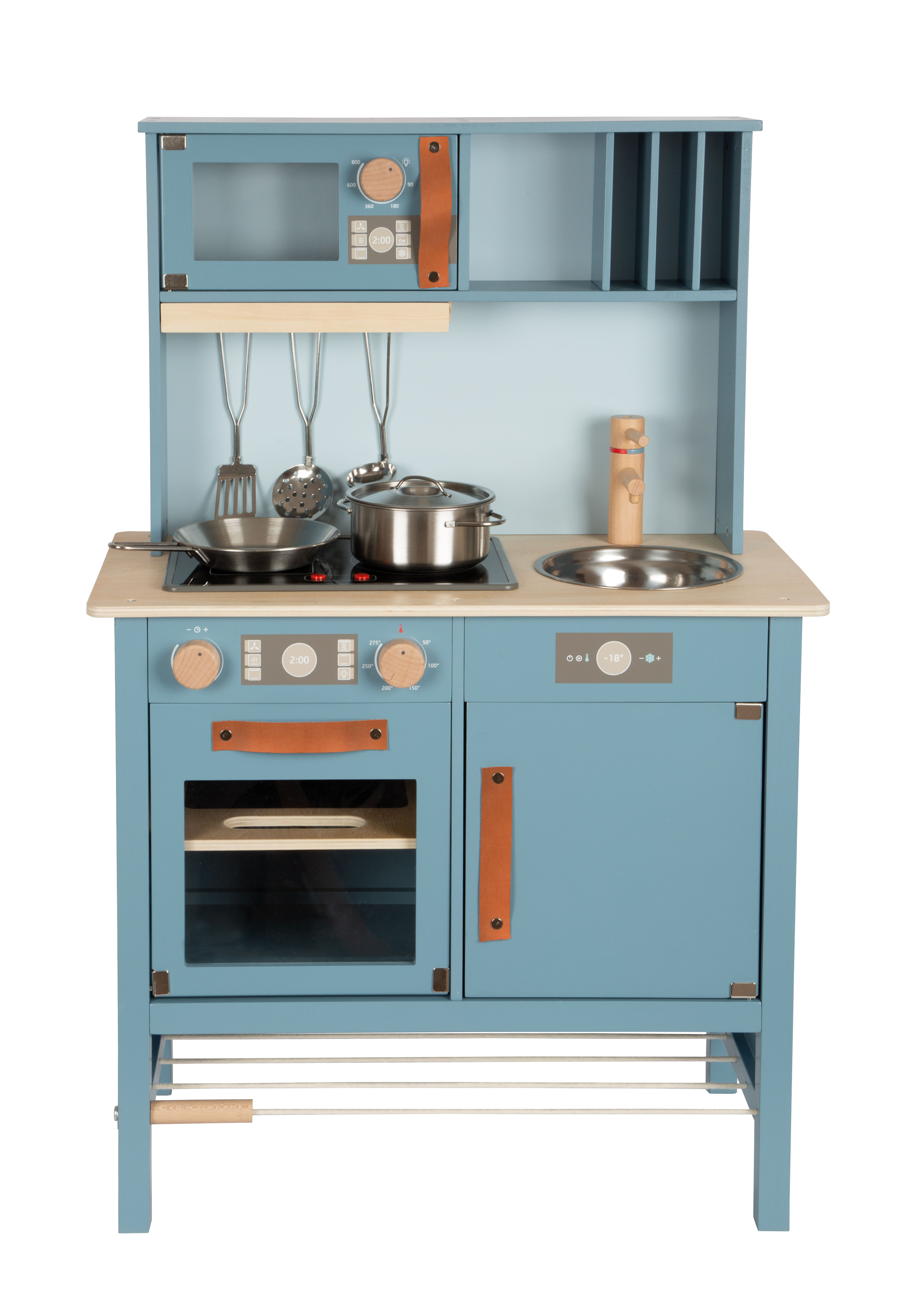 Moderne Kinderküche mit Küchenzubehör