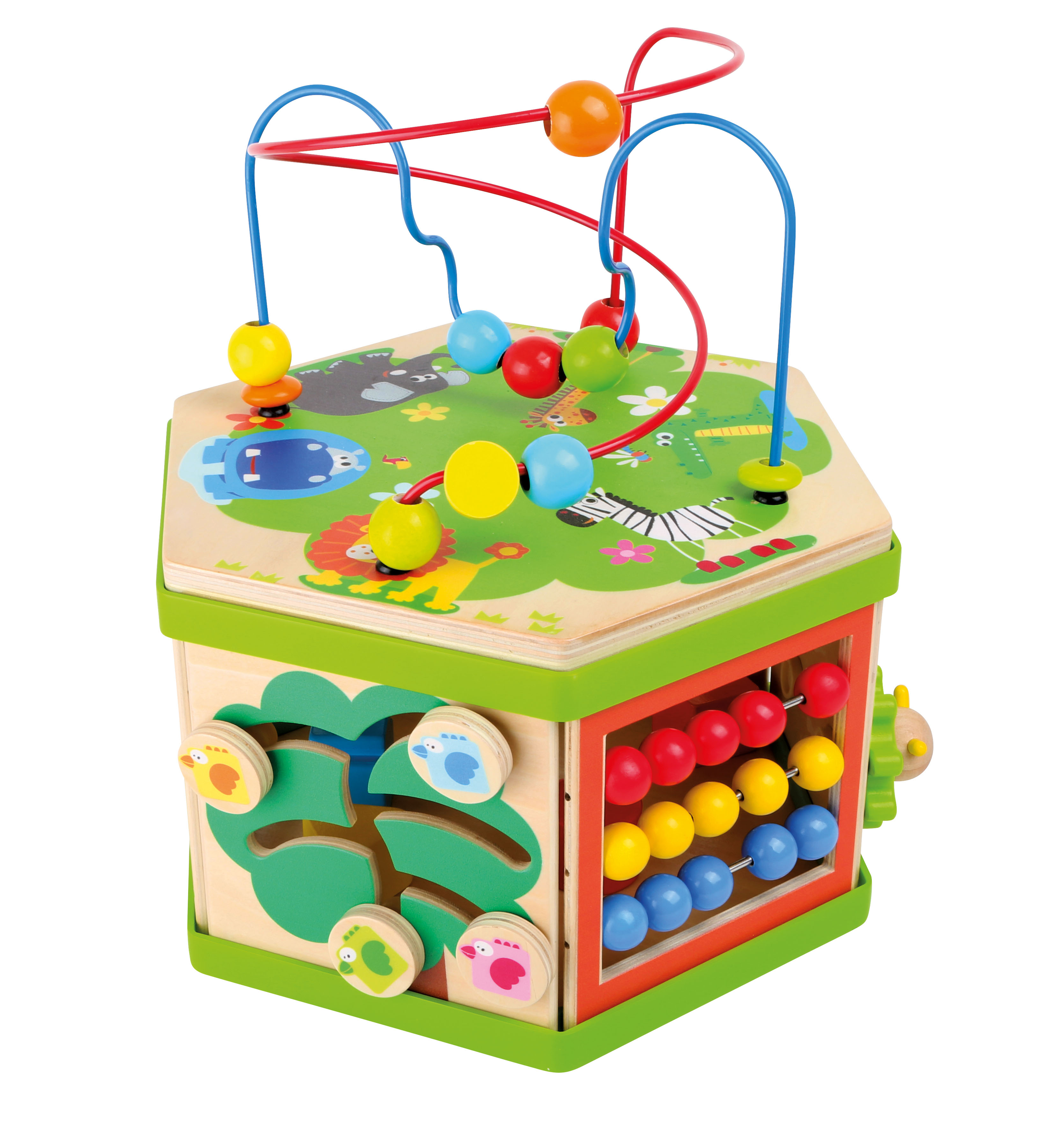 Motorikwürfel Tier-Safari für Kinder