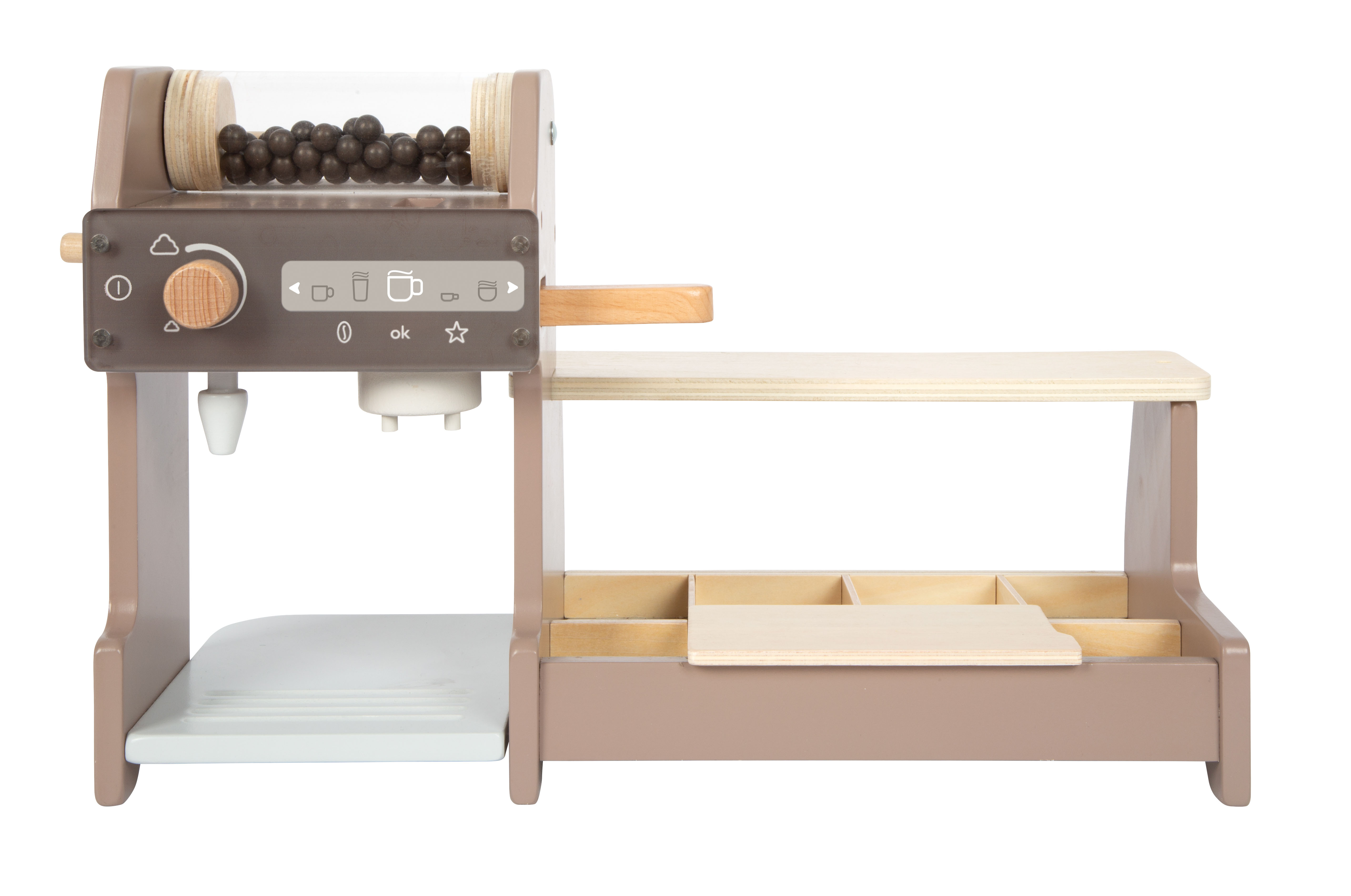 Barista-Café-Set von vorn