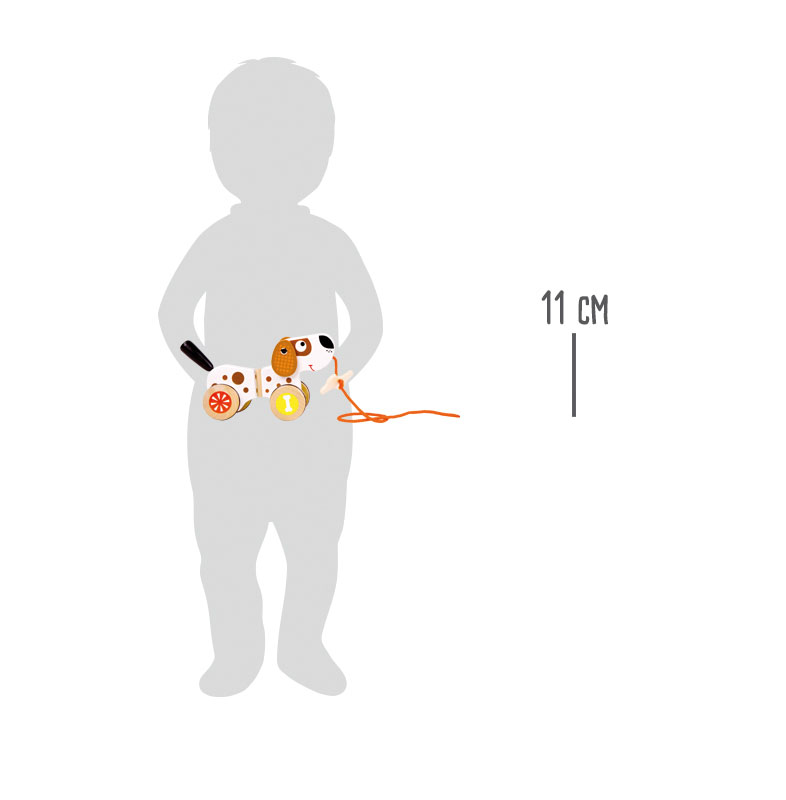 Ziehtier Hund für Kinder
