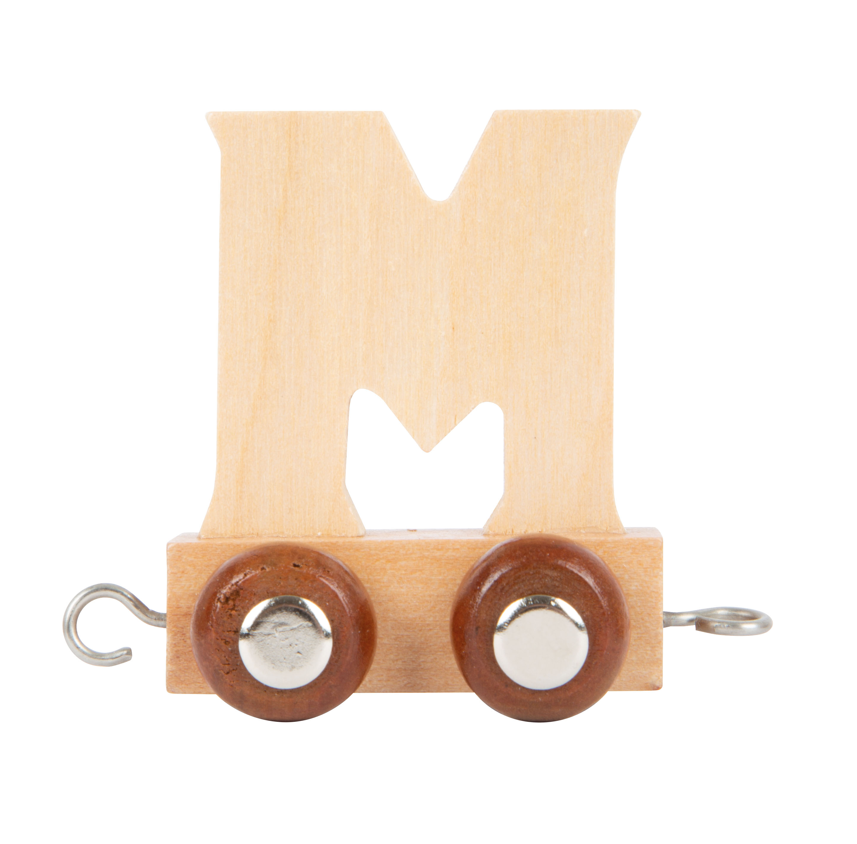 Buchstabenzug Holz M für Kinder