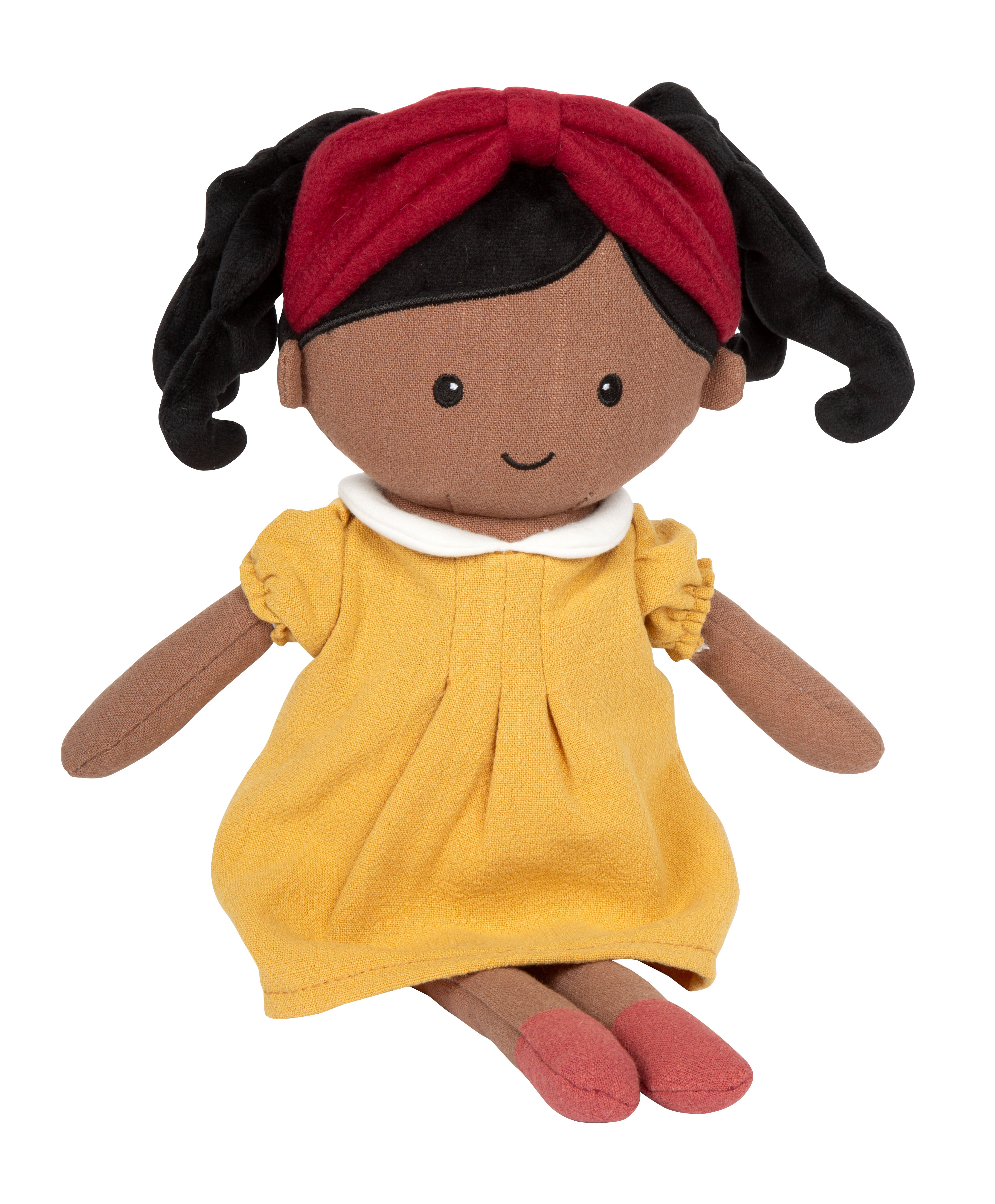 Stoffpuppe Paula mit Kleid