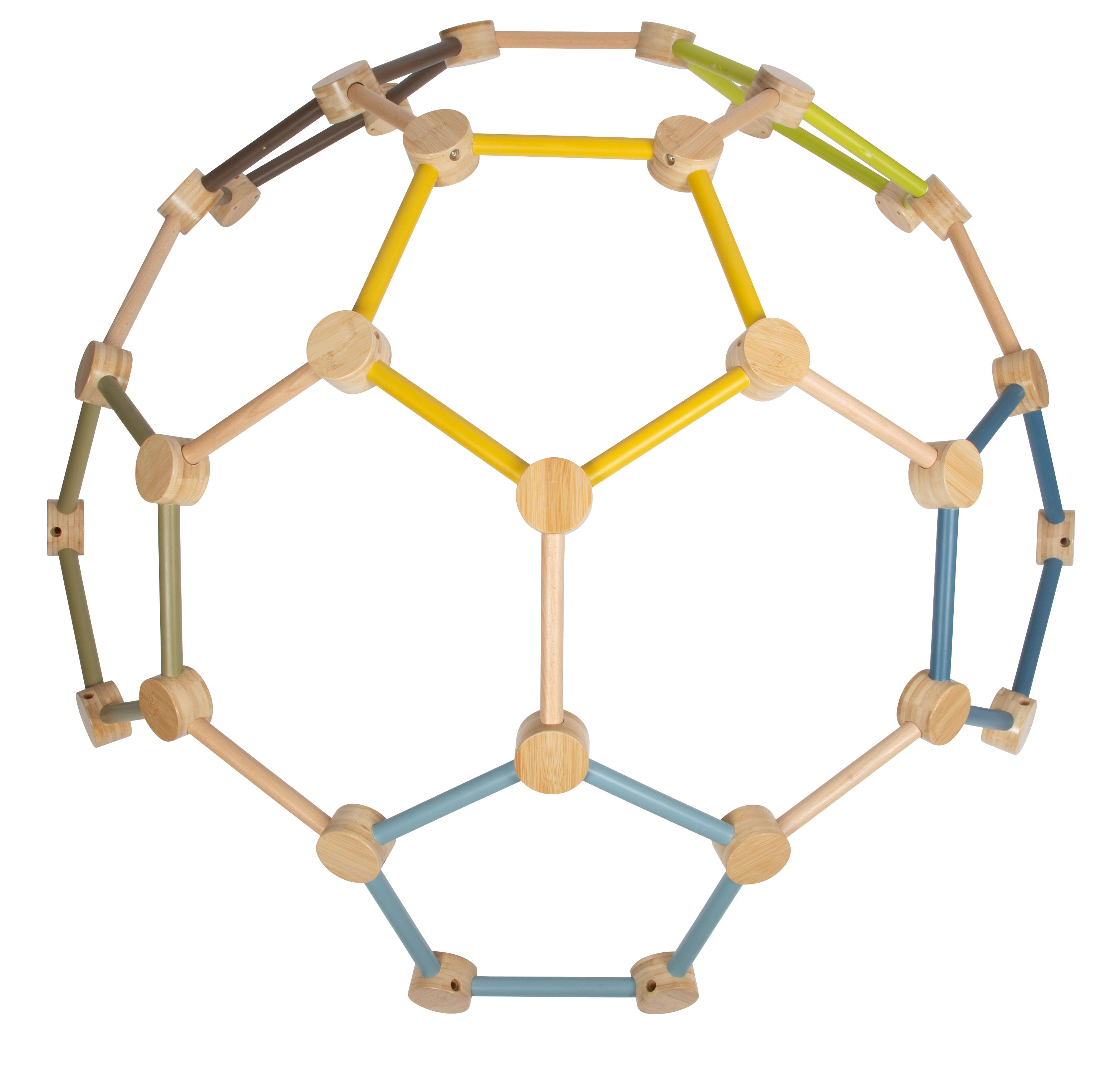 Climbing Dome aus Holz für Kinder