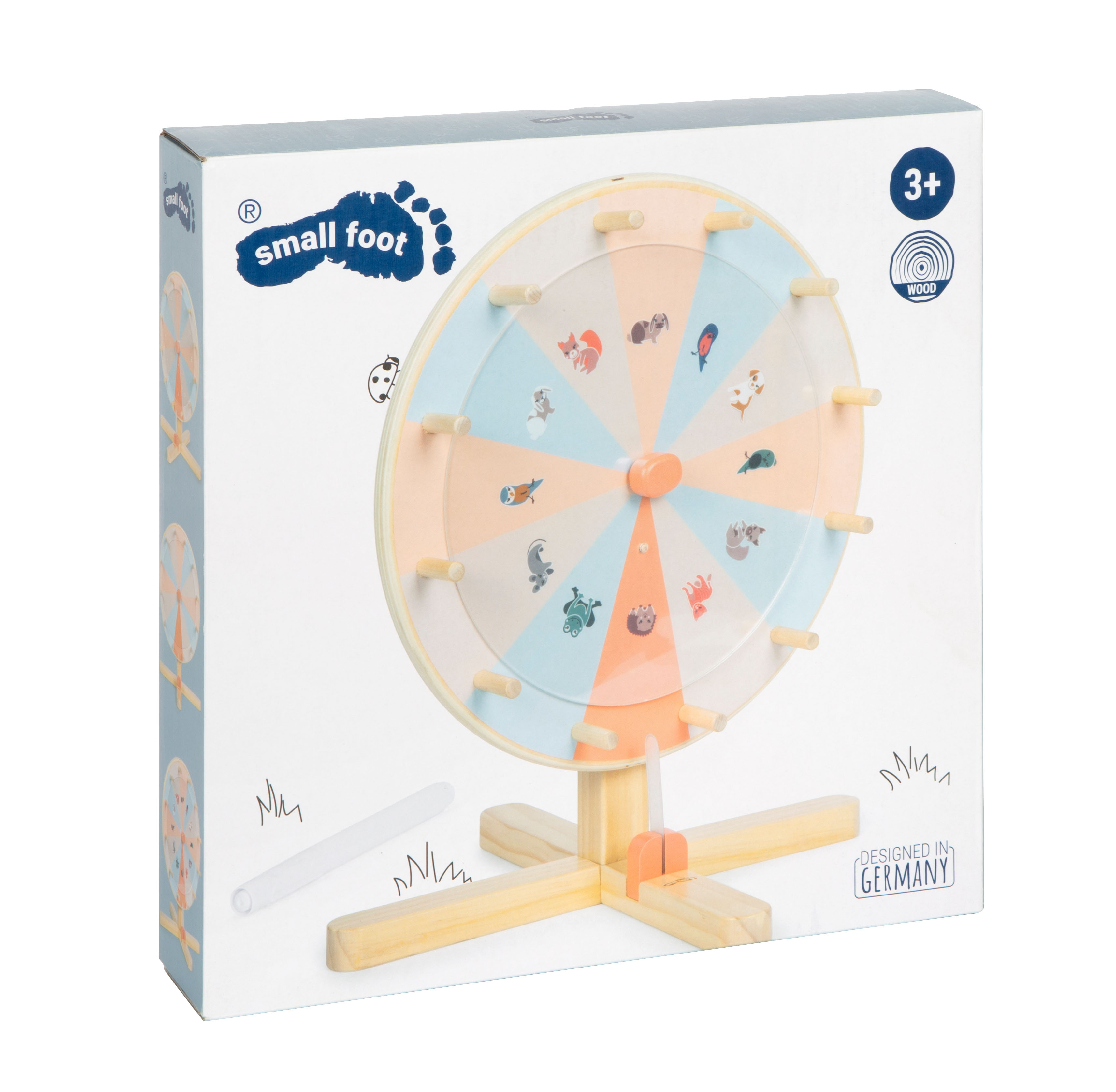 Glücksrad Garden Buddies Verpackung