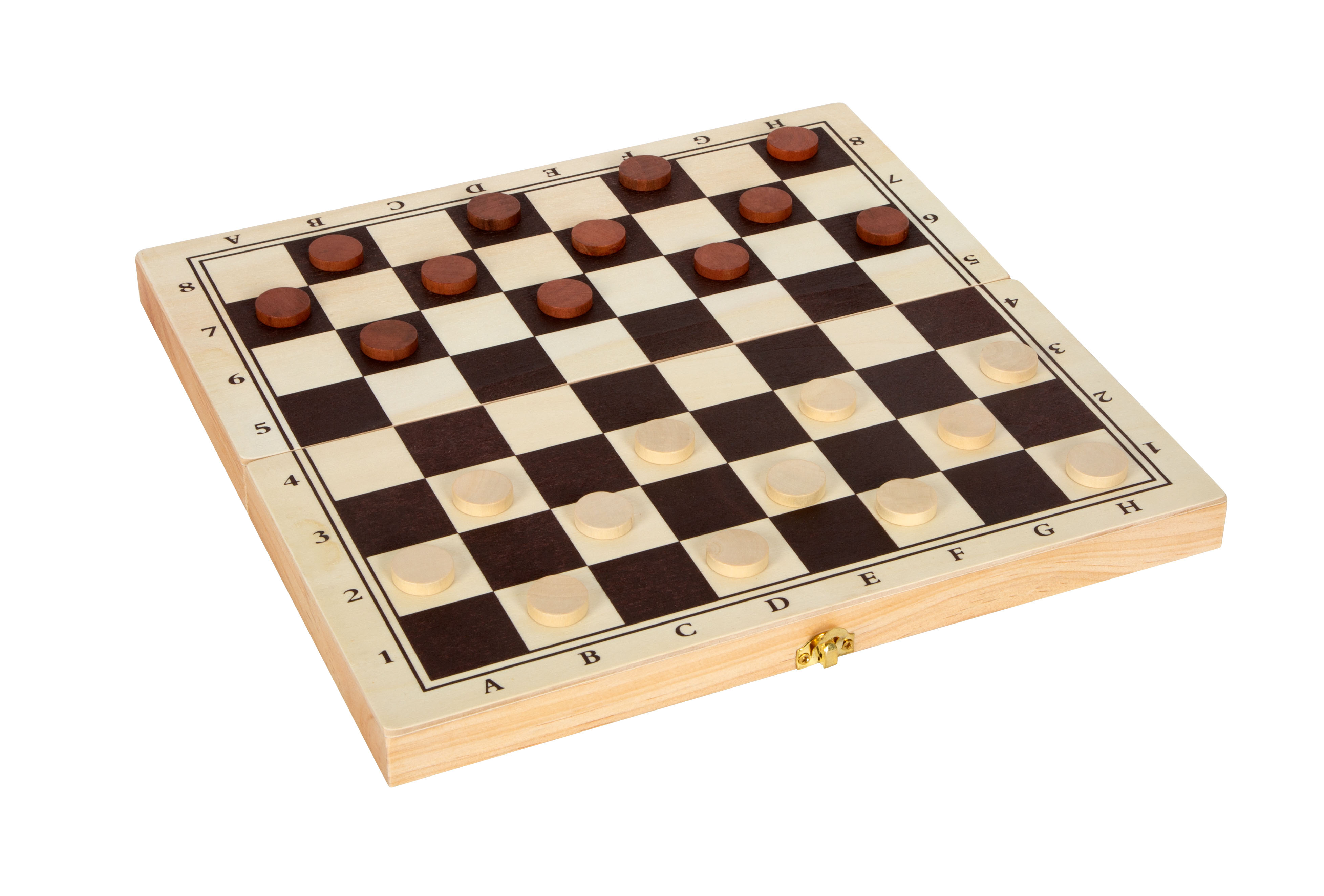 Spieleklaßiker 3in1 Holzkoffer Dame