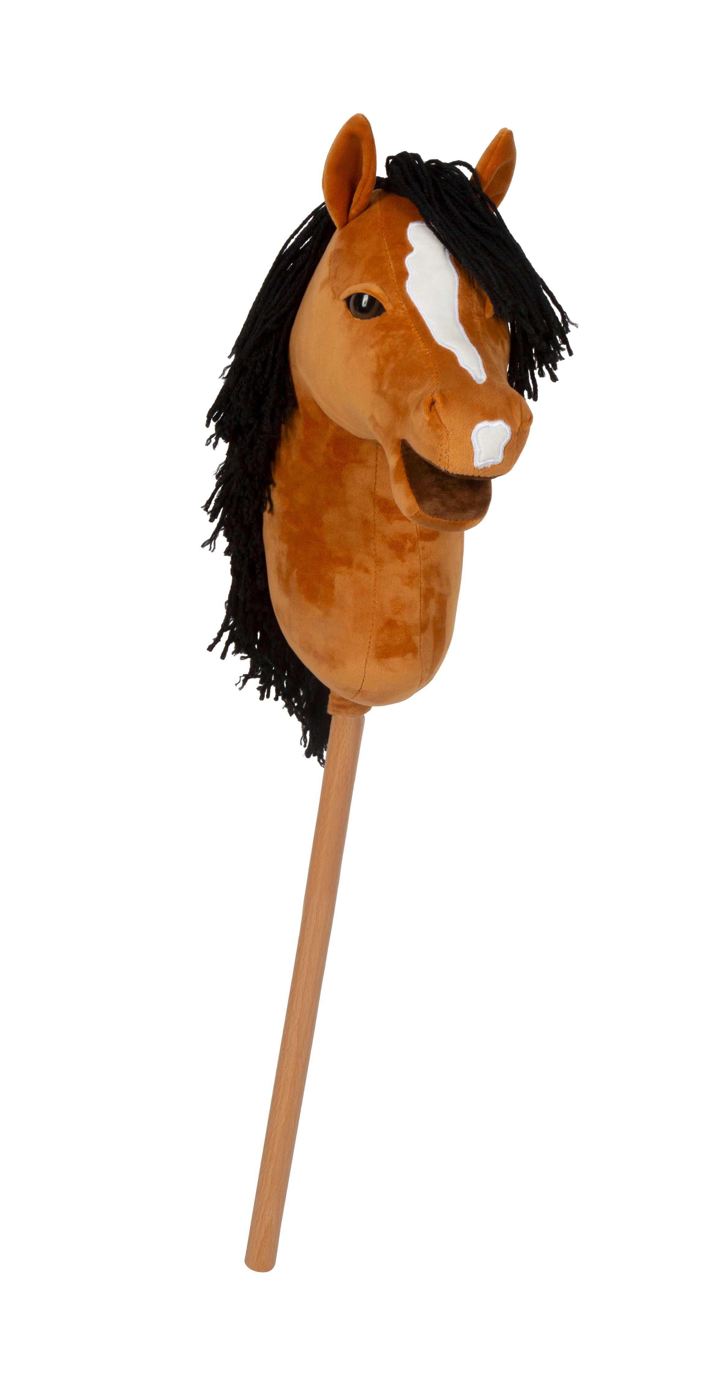 Steckenpferd braun