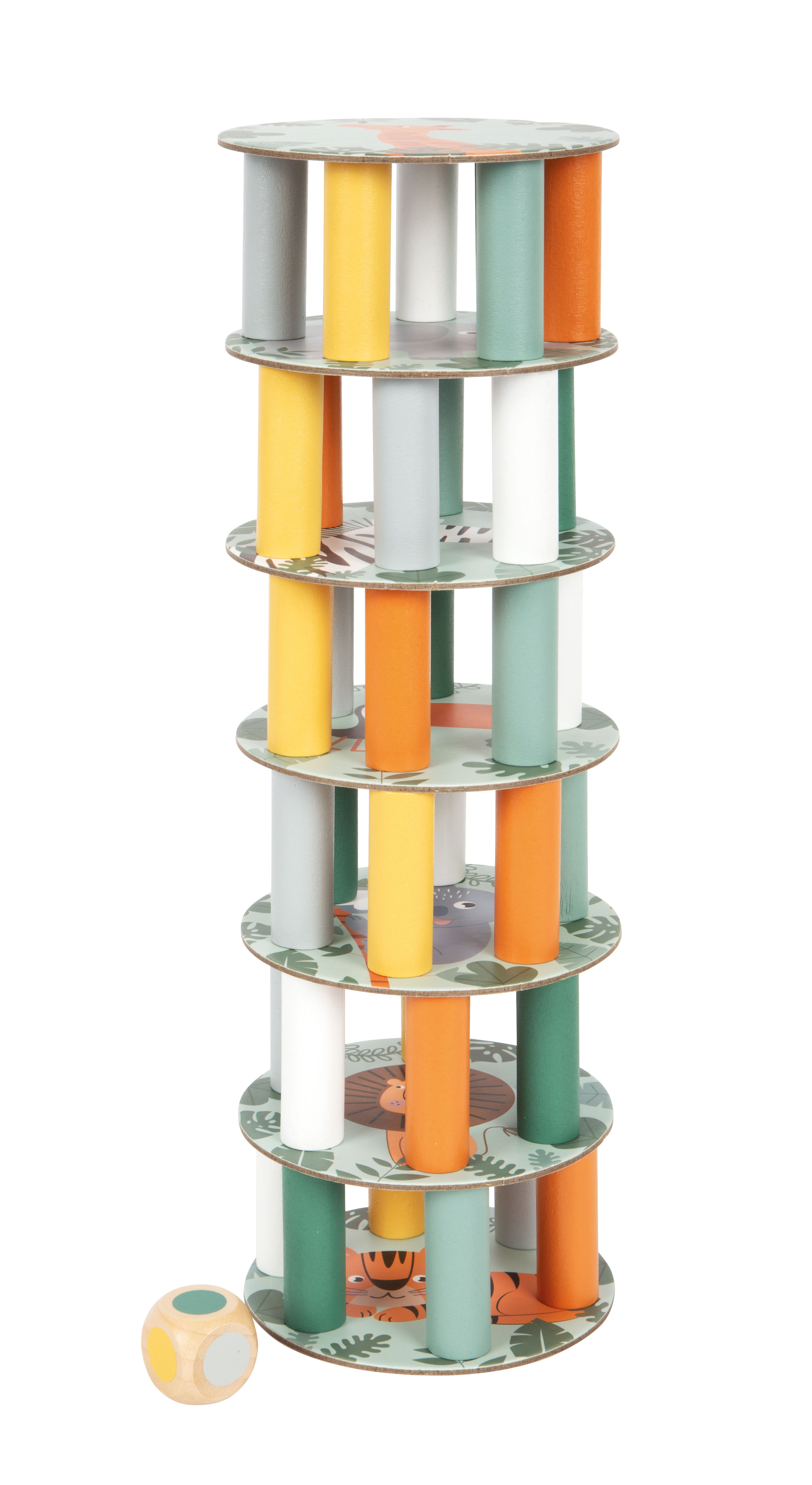 Wackelturm „Safari“ für Kinder