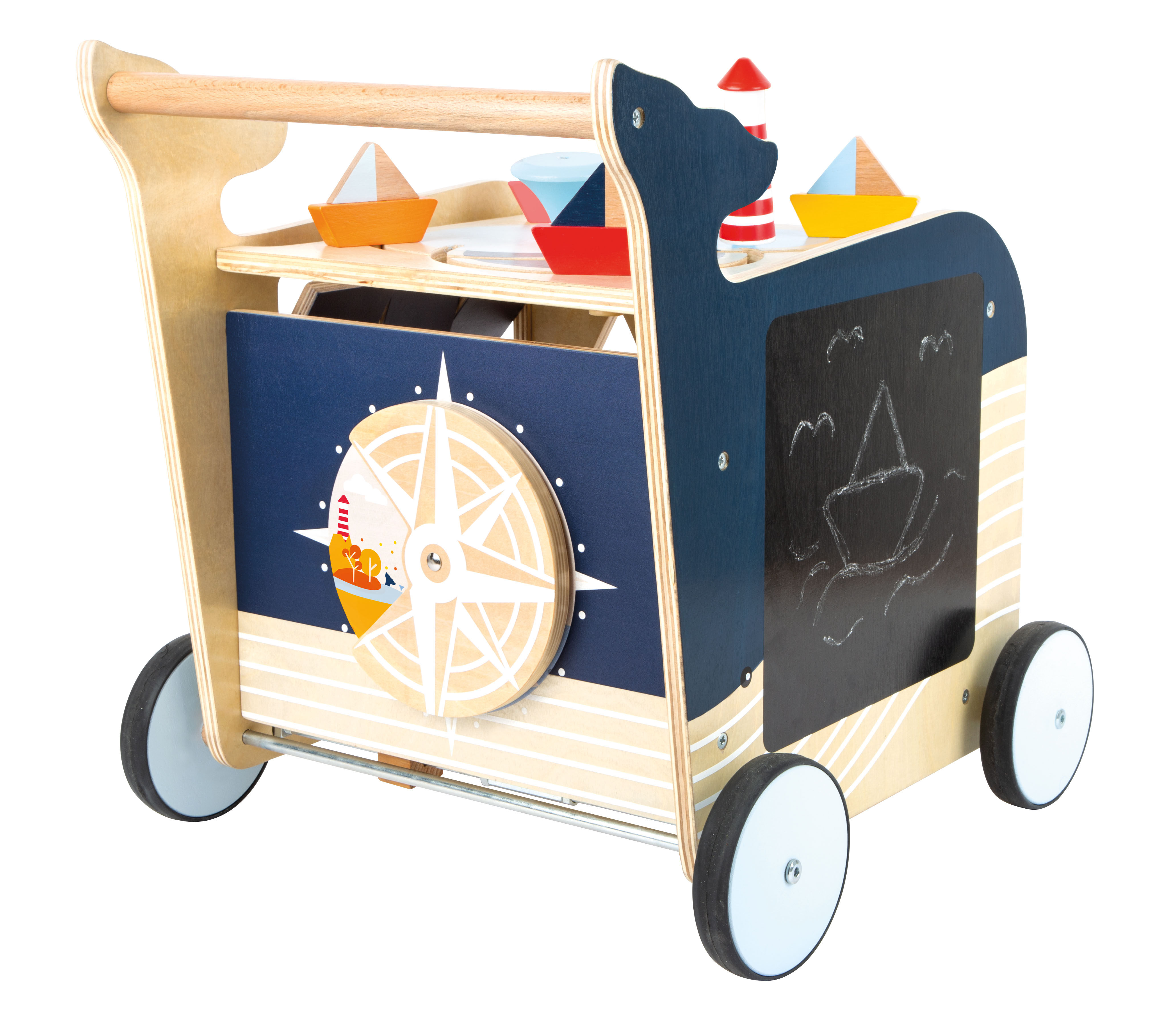 Lauflernwagen Wal für Kinder