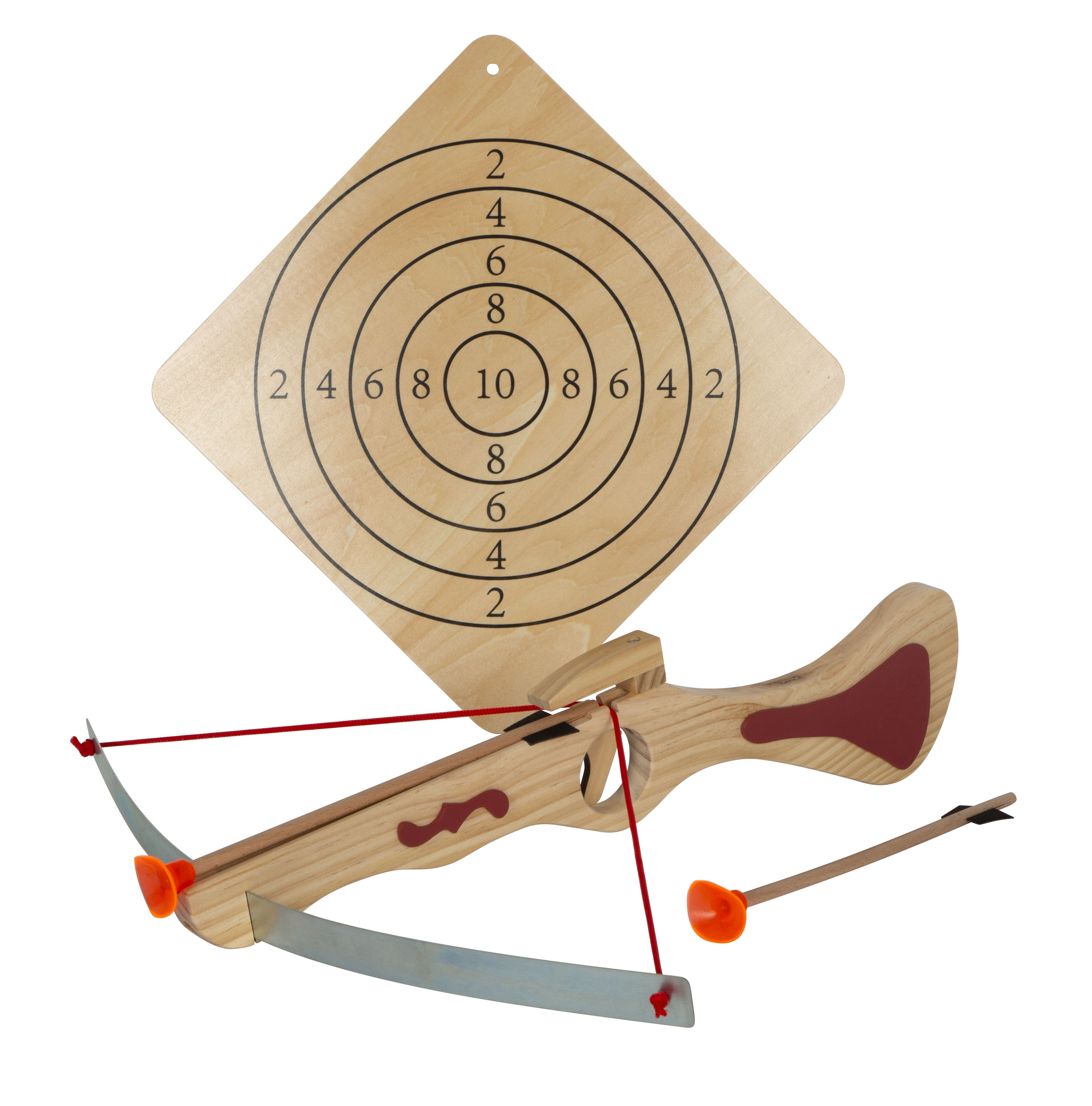 Sportarmbrust Holzpfeile Holzzielscheibe Armbrust