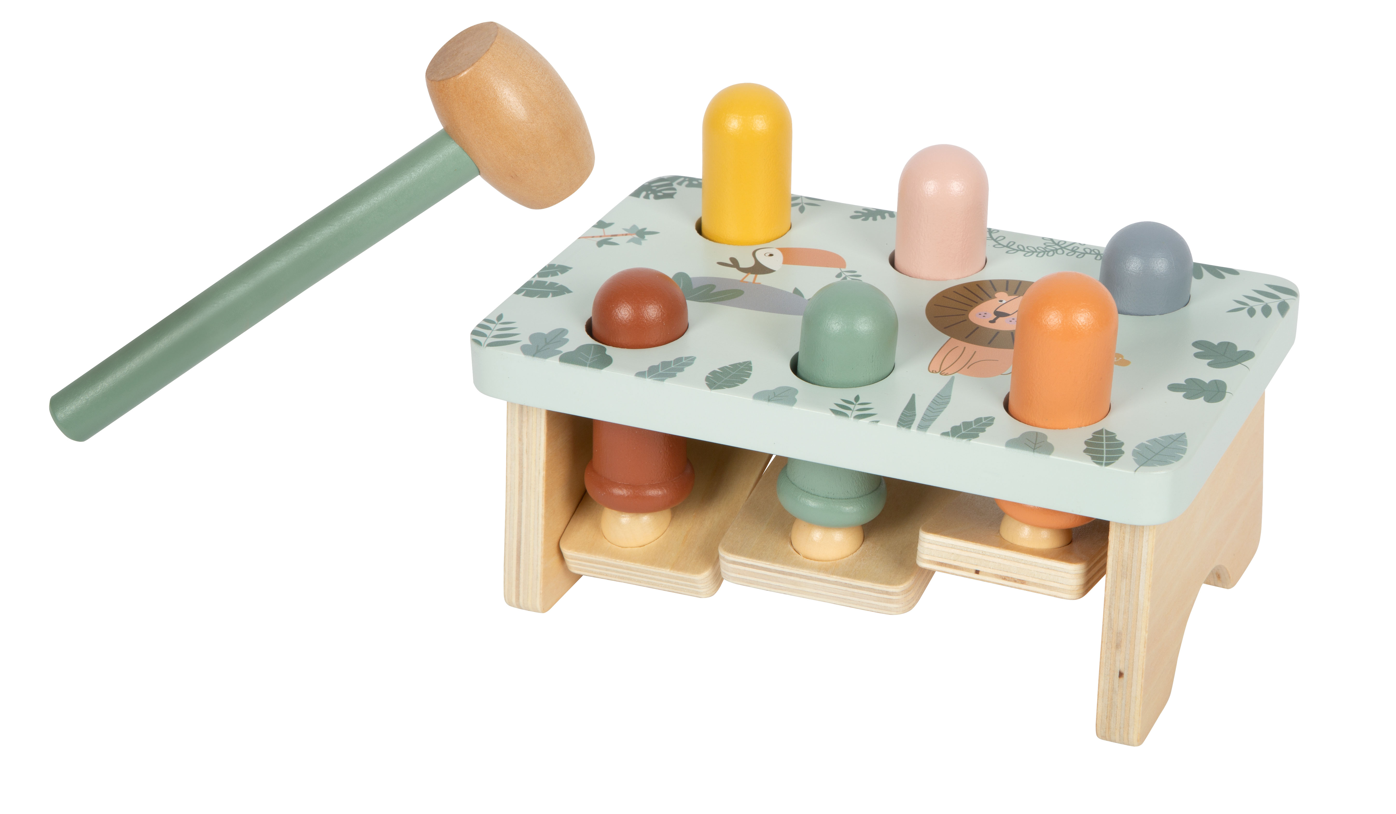 Klopfspiel Safari Hämmern Bewegung Wippe