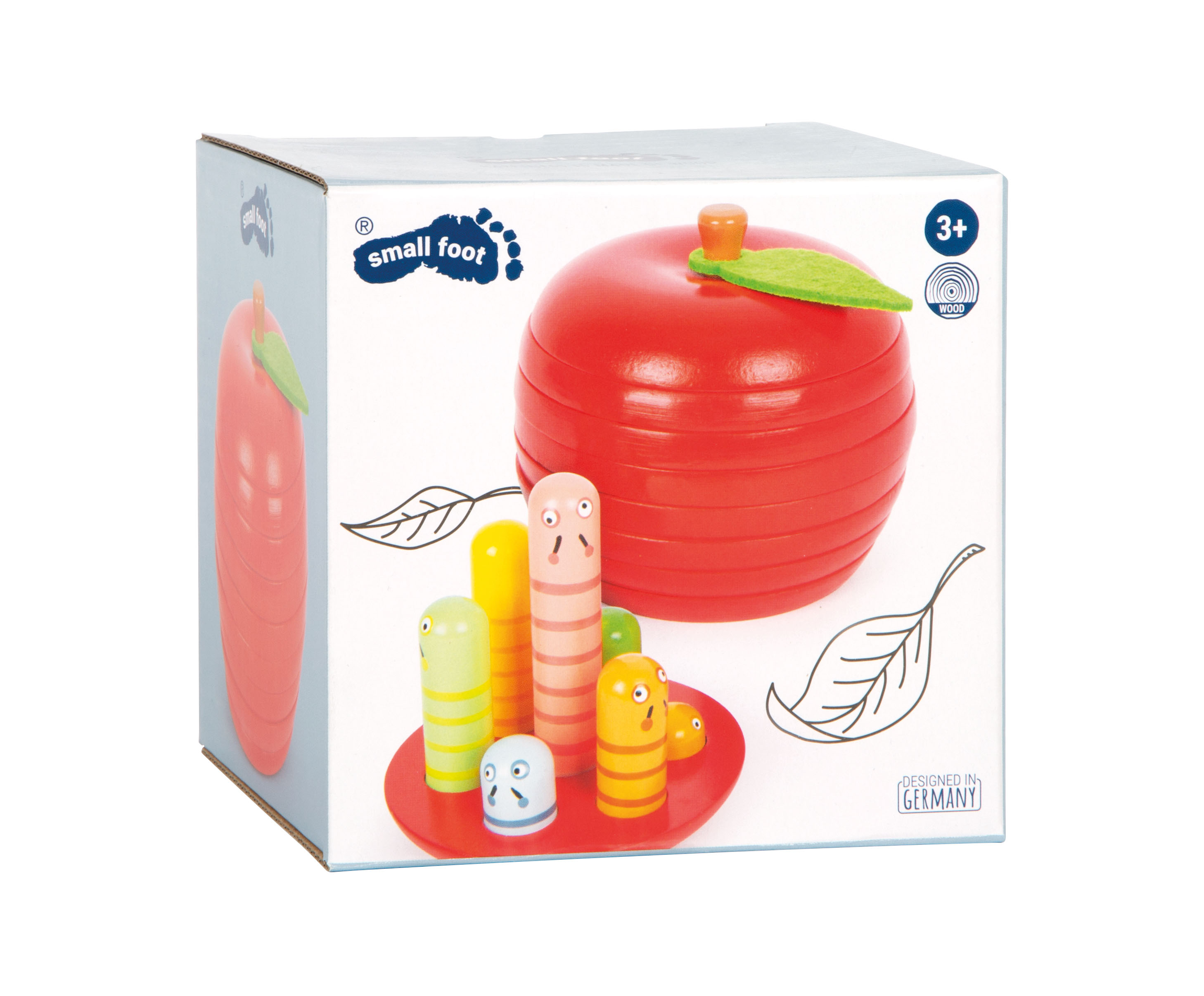 Lernspiel Logisteck Apfel für Kinder