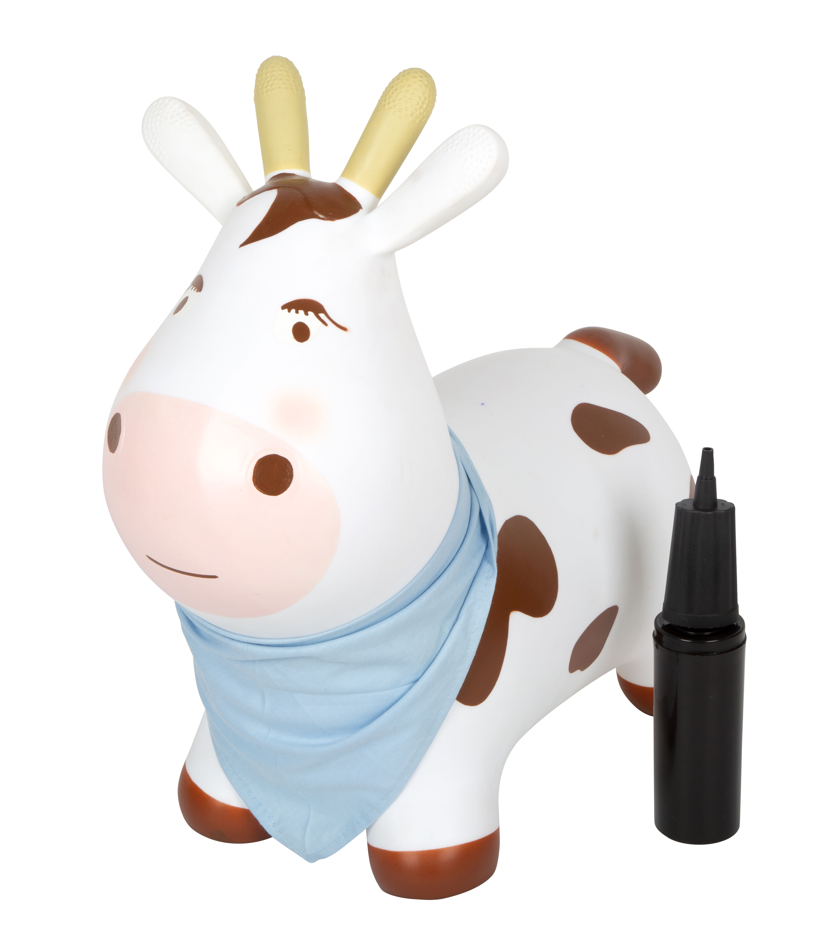 Hüpftier Kuh mit Luftpumpe, 50 kg