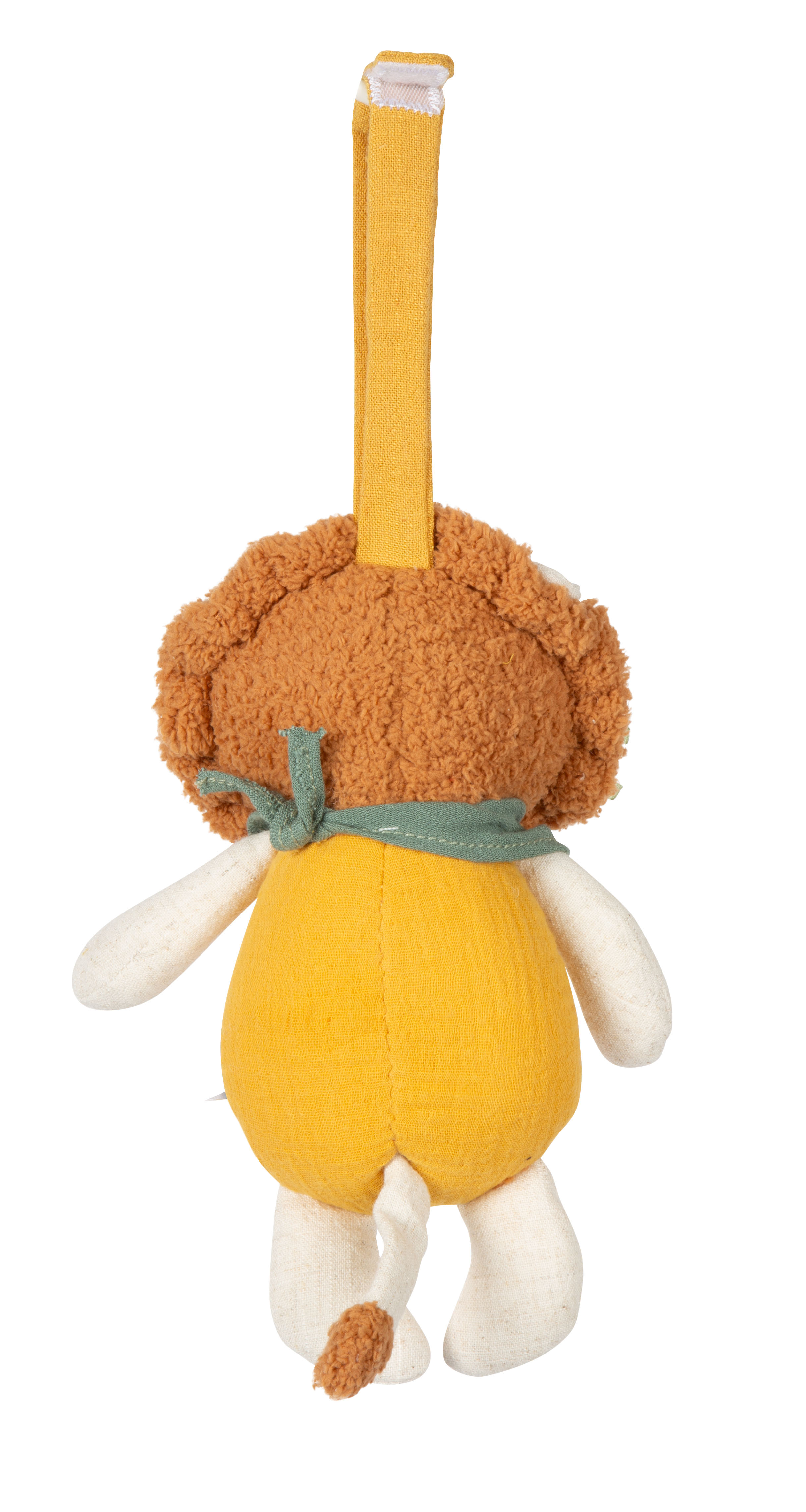 Babyspielzeug Spieluhr aus Stoff Little Lion mit Spieluhrfunktion von hinten