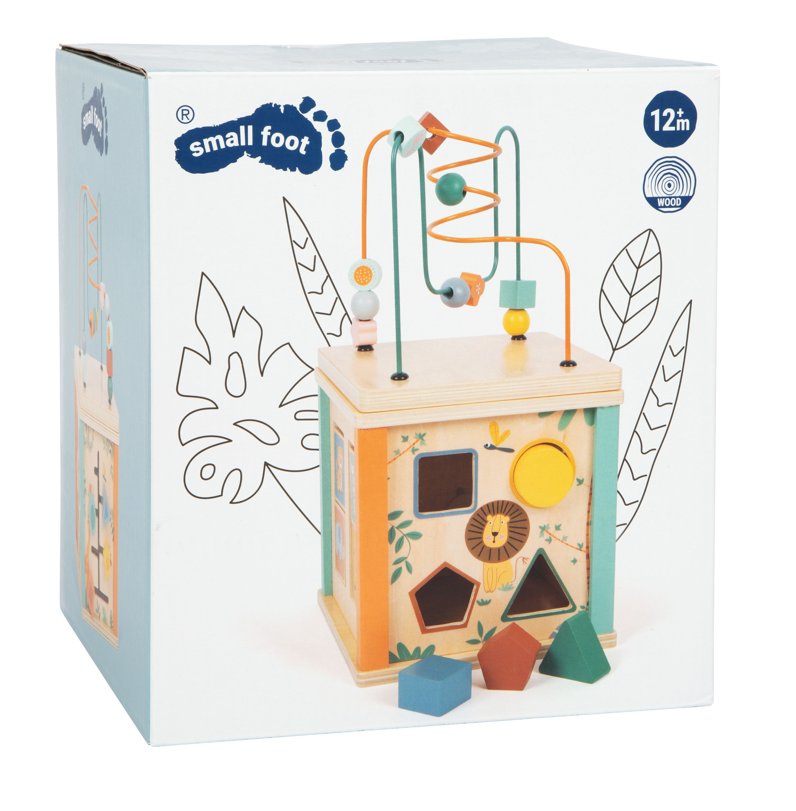 Motorikwürfel „Safari“ für Kinder