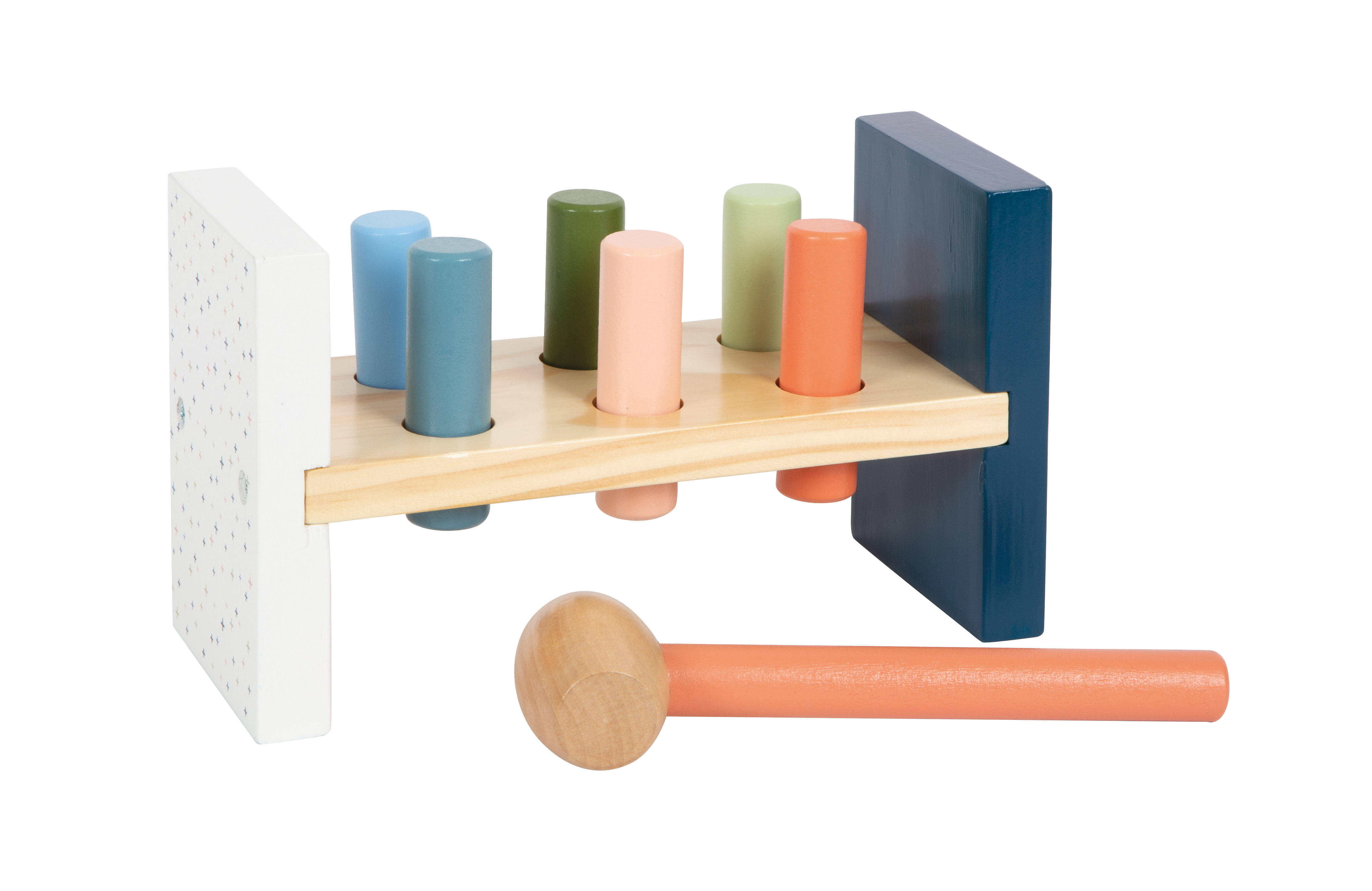 Klopfspiel mit Hammer im arktischen Design